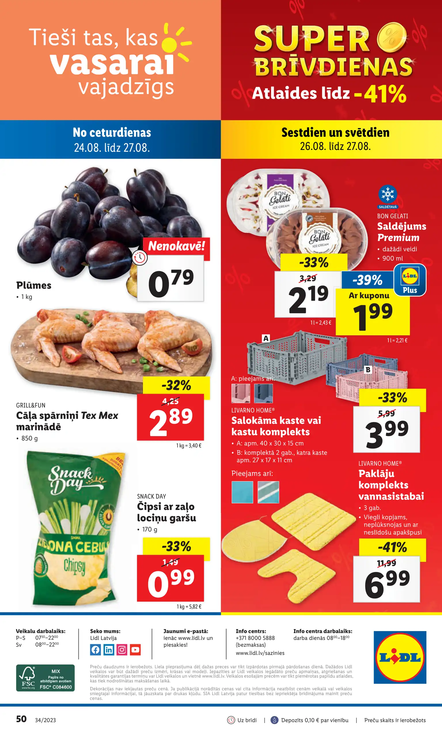LIDL 21-08-2023-27-08-2023 Page 50