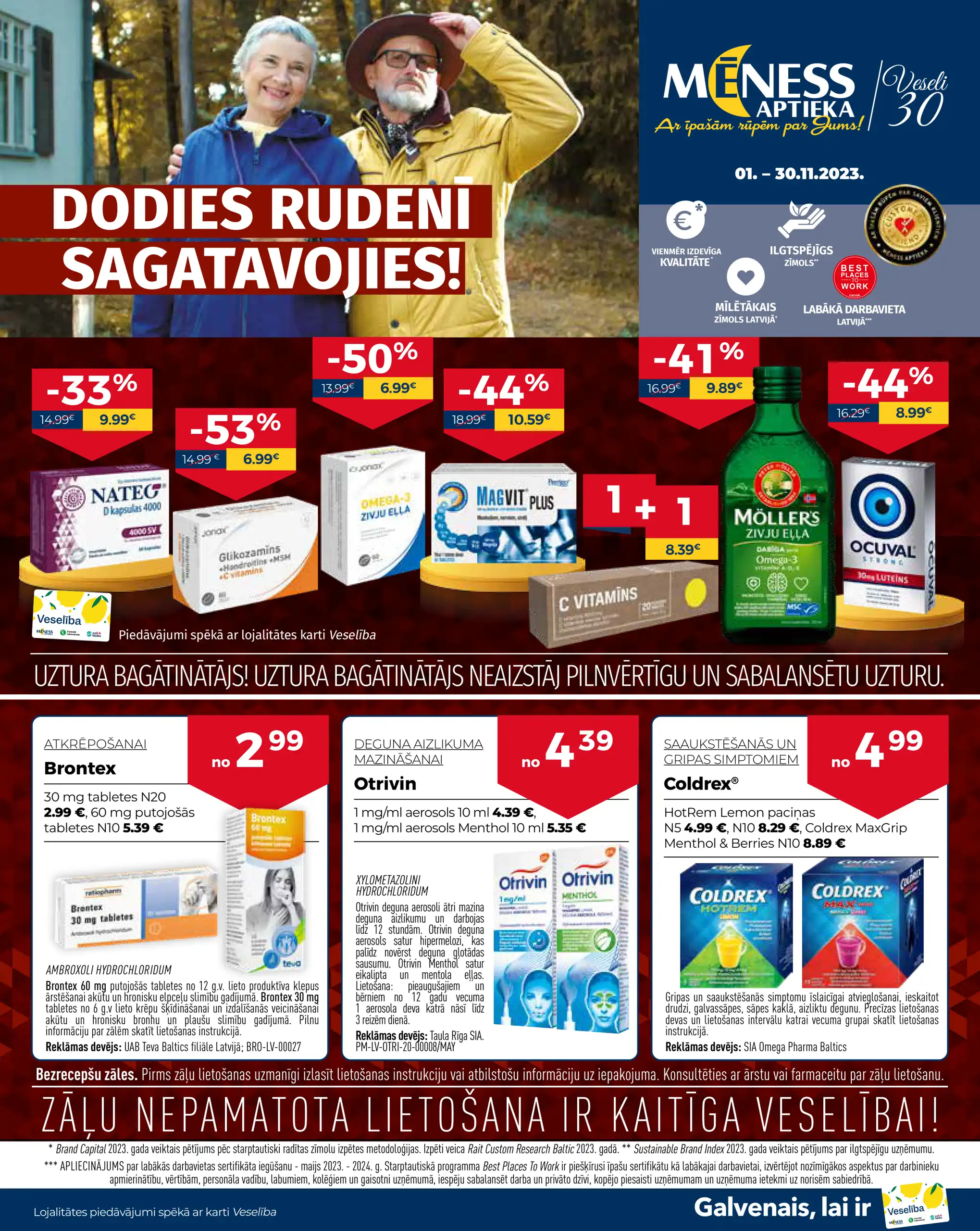 Mēness aptieka Akcijas Buklets un Īpašie Piedāvājumi - VisiBukleti.lv