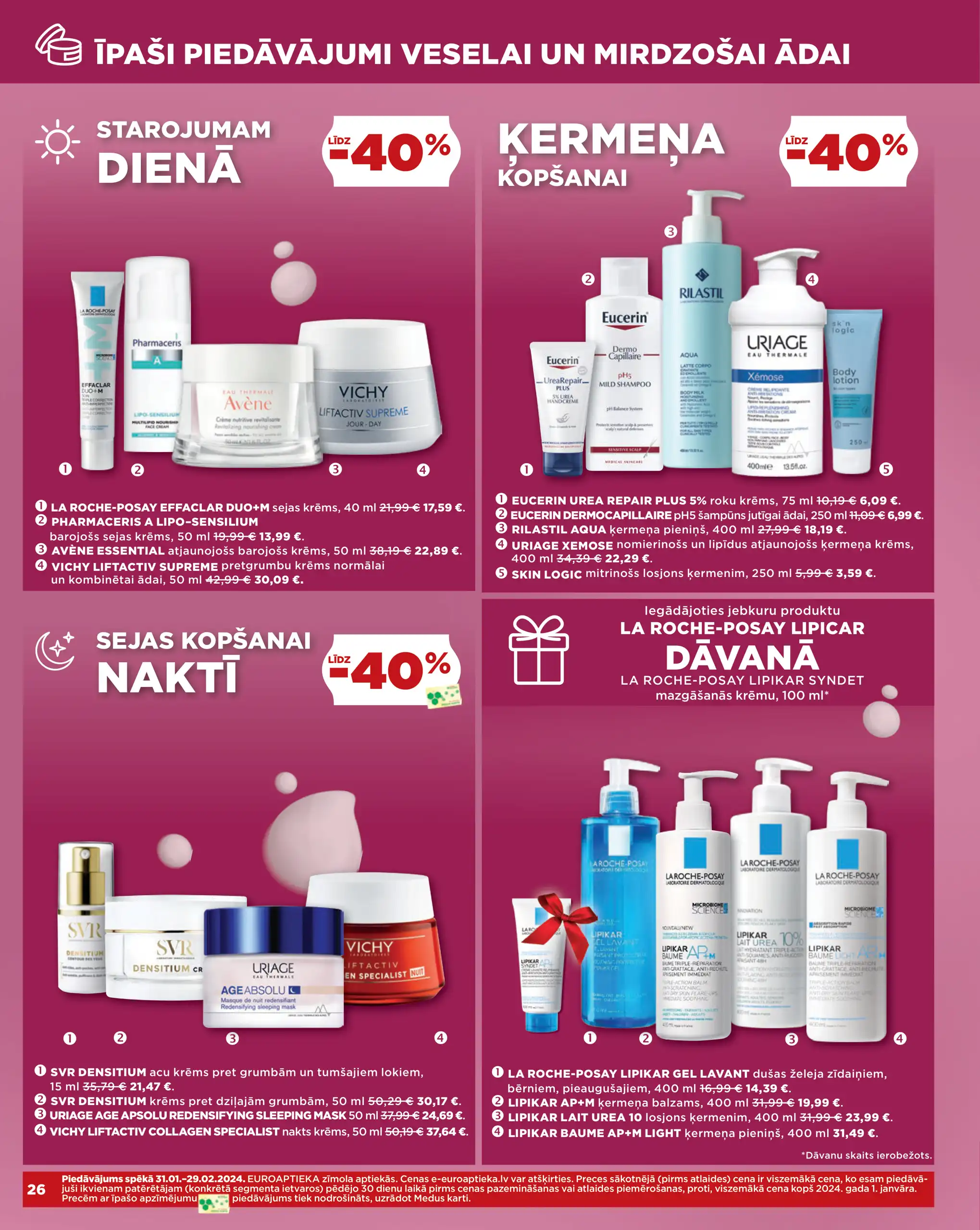 EUROAPTIEKA Akcijas Buklets un Īpašie Piedāvājumi - VisiBukleti.lv