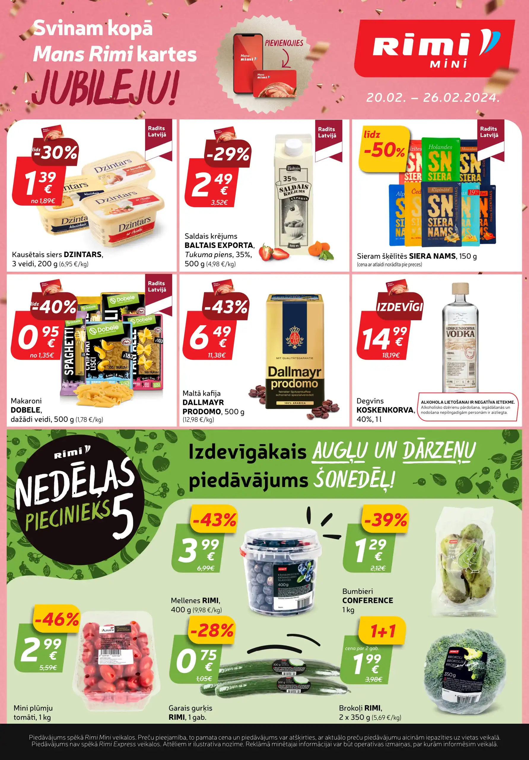 Mini Rimi Elemental Rimi Akcijas Buklets un Īpašie Piedāvājumi - VisiBukleti.lv