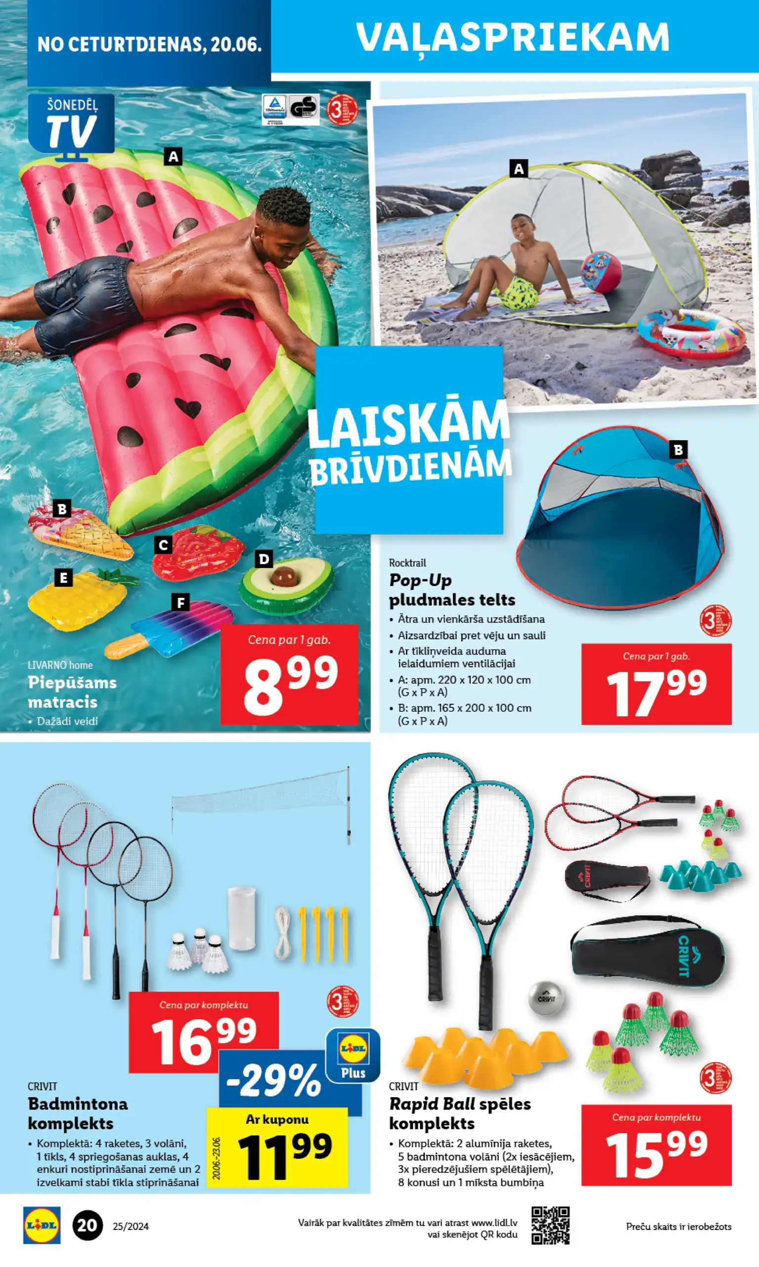 LIDL Nepārtikas 17-06-2024-23-06-2024 Page 20