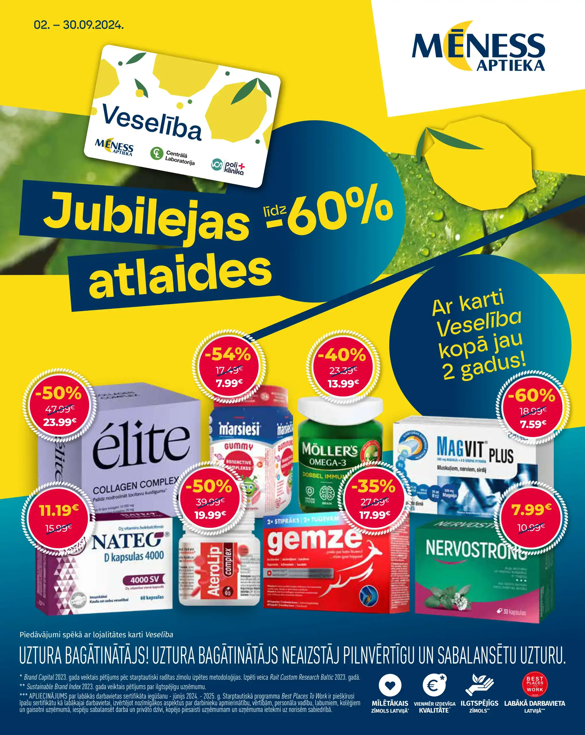 Mēness aptieka Akcijas Buklets un Īpašie Piedāvājumi - VisiBukleti.lv