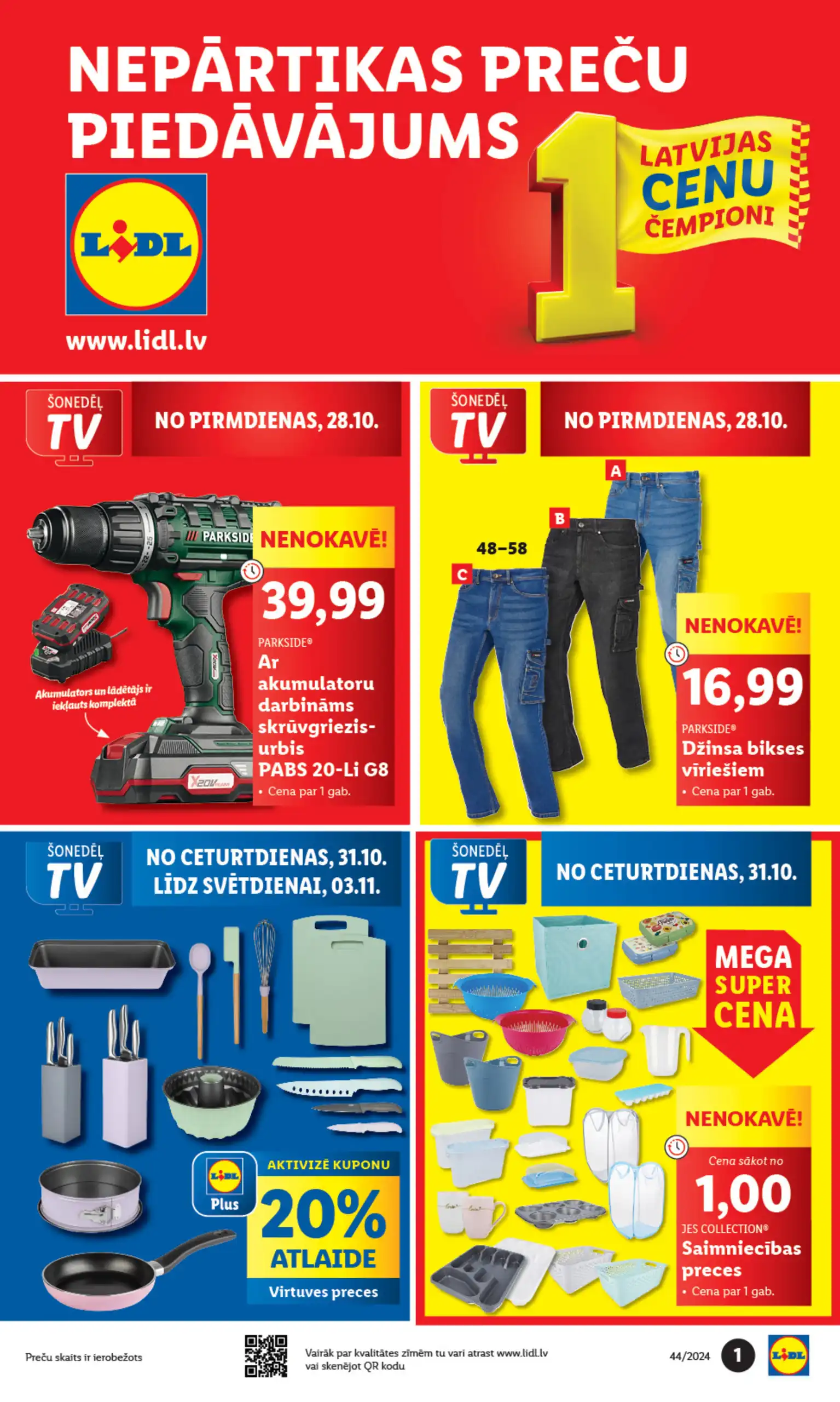 LIDL Nepārtikas 28-10-2024-03-11-2024 Page 1