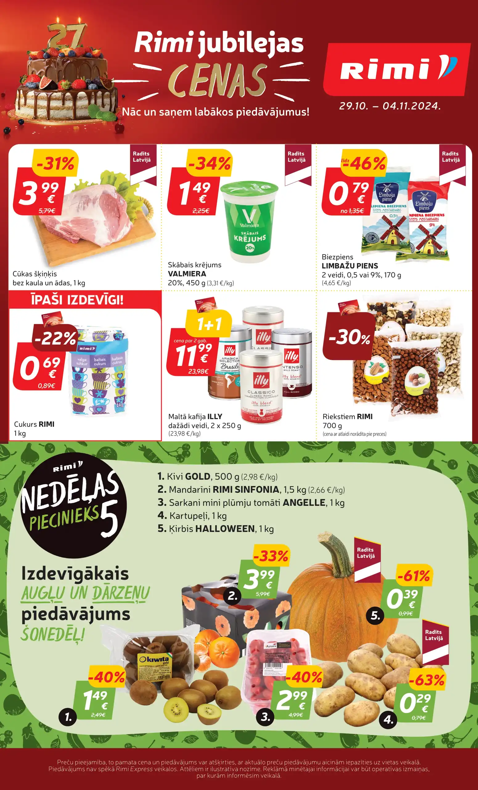 Rimi Akcijas un Piedāvājumi: Nedēļas Bukleti - VisiBukleti.lv