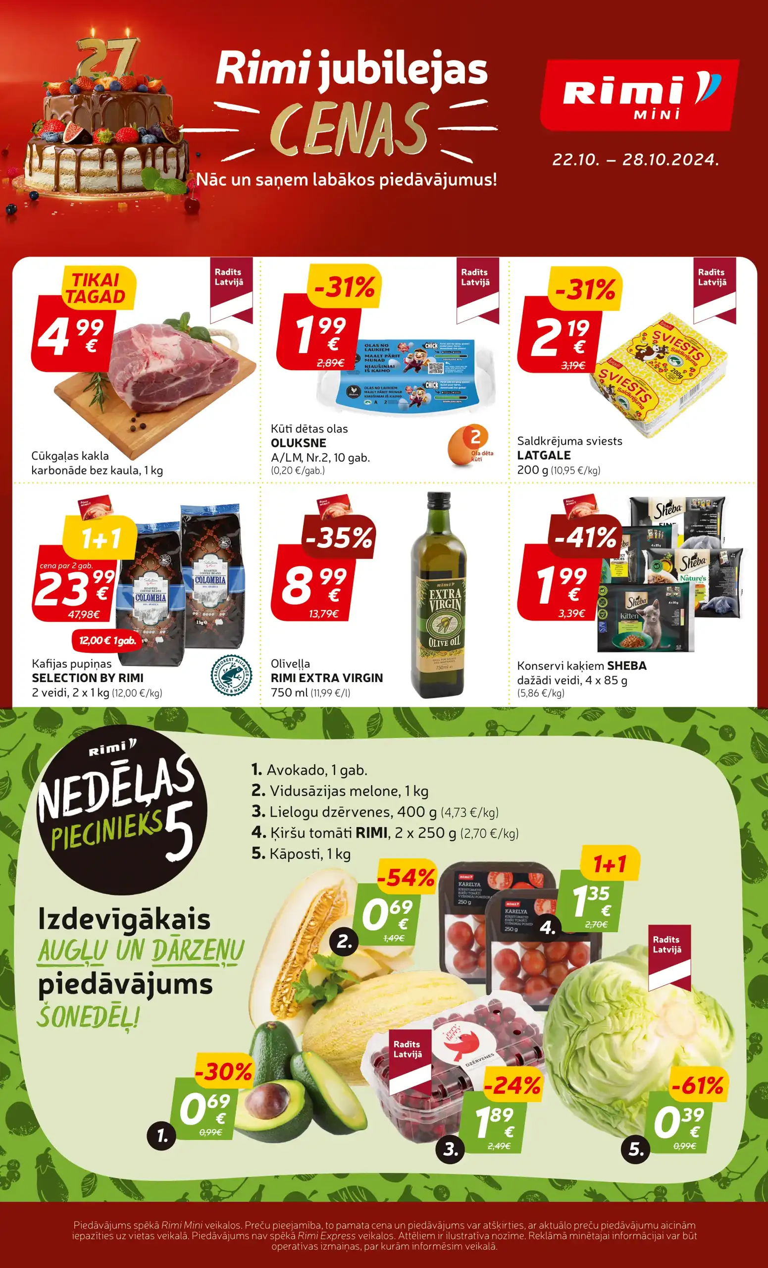 Mini Rimi Elemental Rimi Akcijas Buklets un Īpašie Piedāvājumi - VisiBukleti.lv