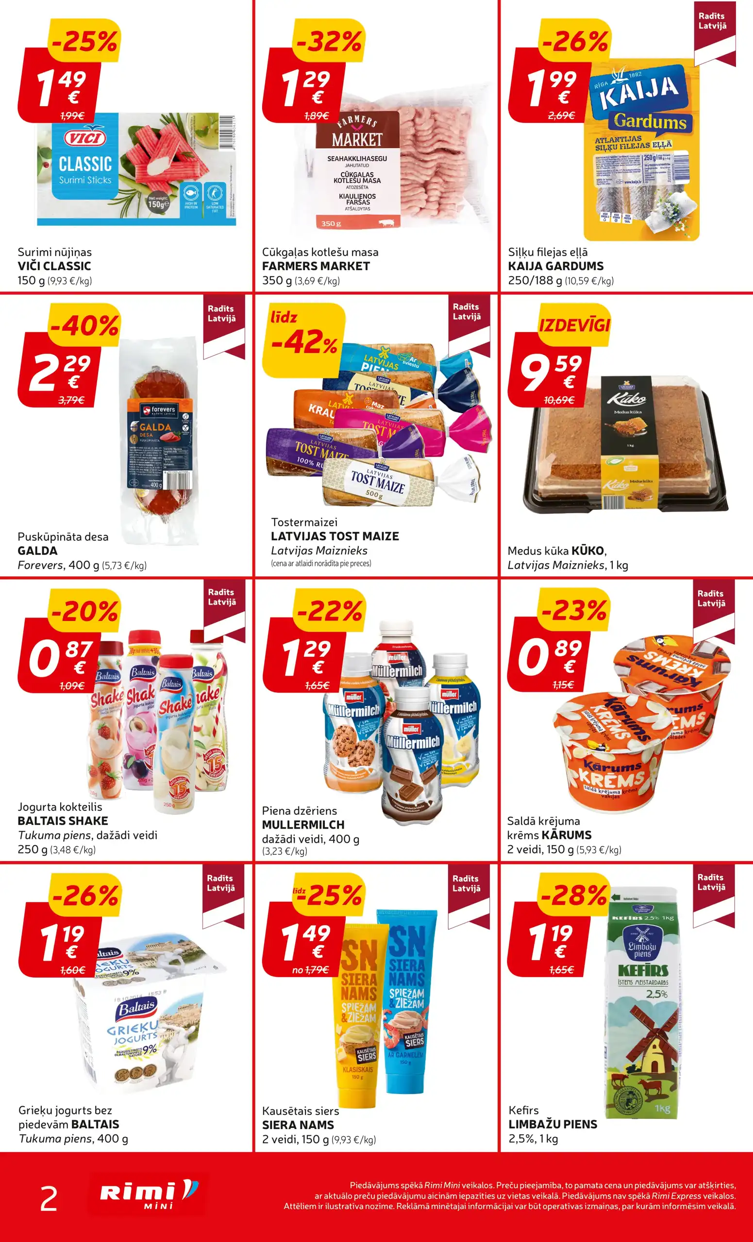 Mini Rimi Rimi Akcijas Buklets un Īpašie Piedāvājumi - VisiBukleti.lv