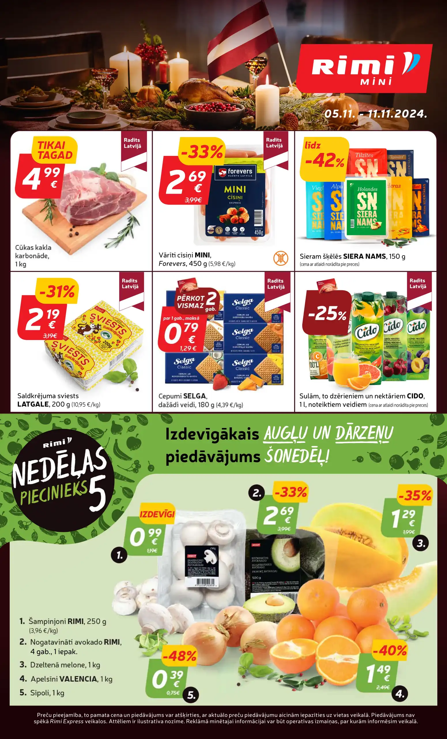 Rimi Akcijas un Piedāvājumi: Nedēļas Bukleti - VisiBukleti.lv