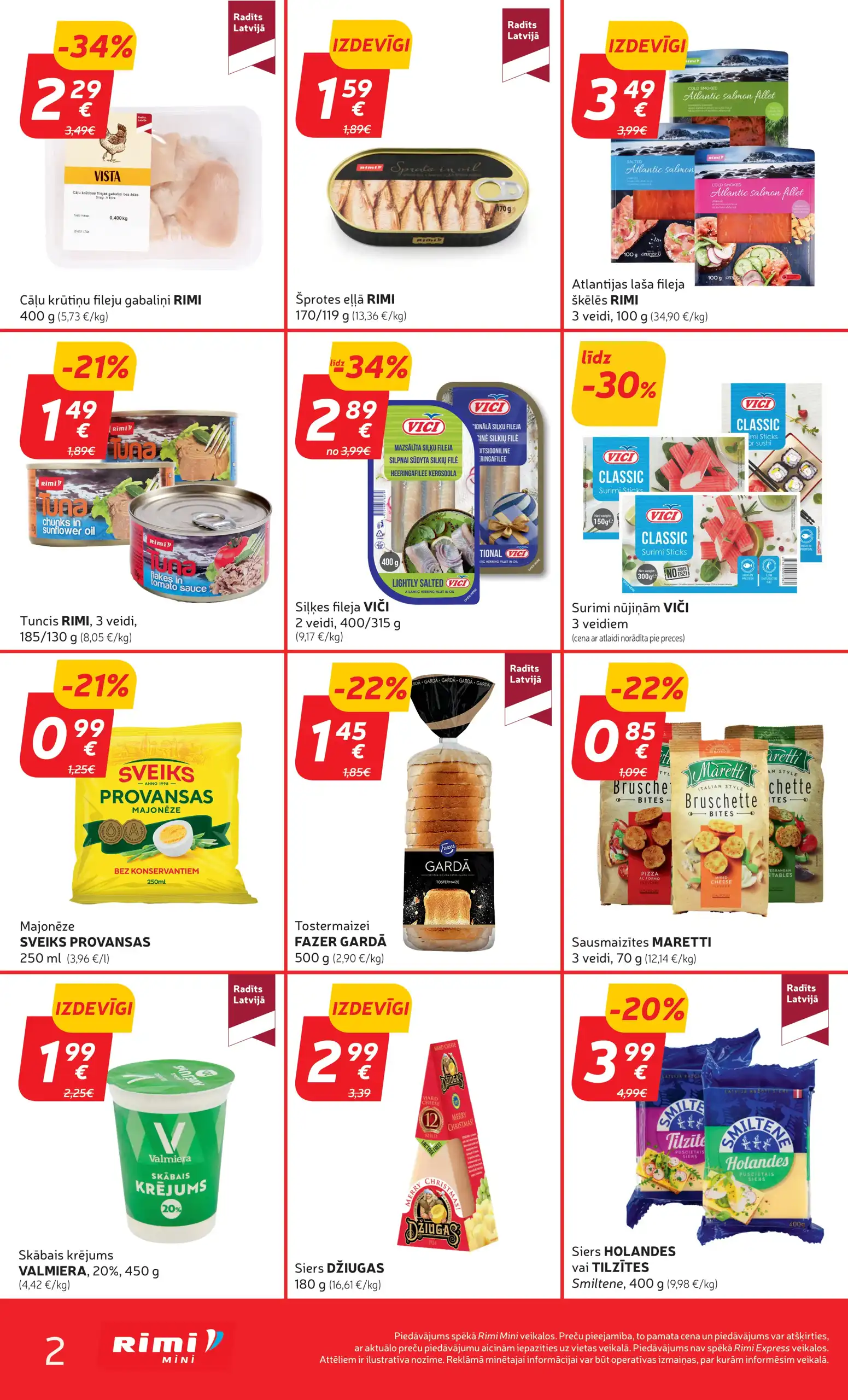 Mini Rimi Rimi Akcijas Buklets un Īpašie Piedāvājumi - VisiBukleti.lv
