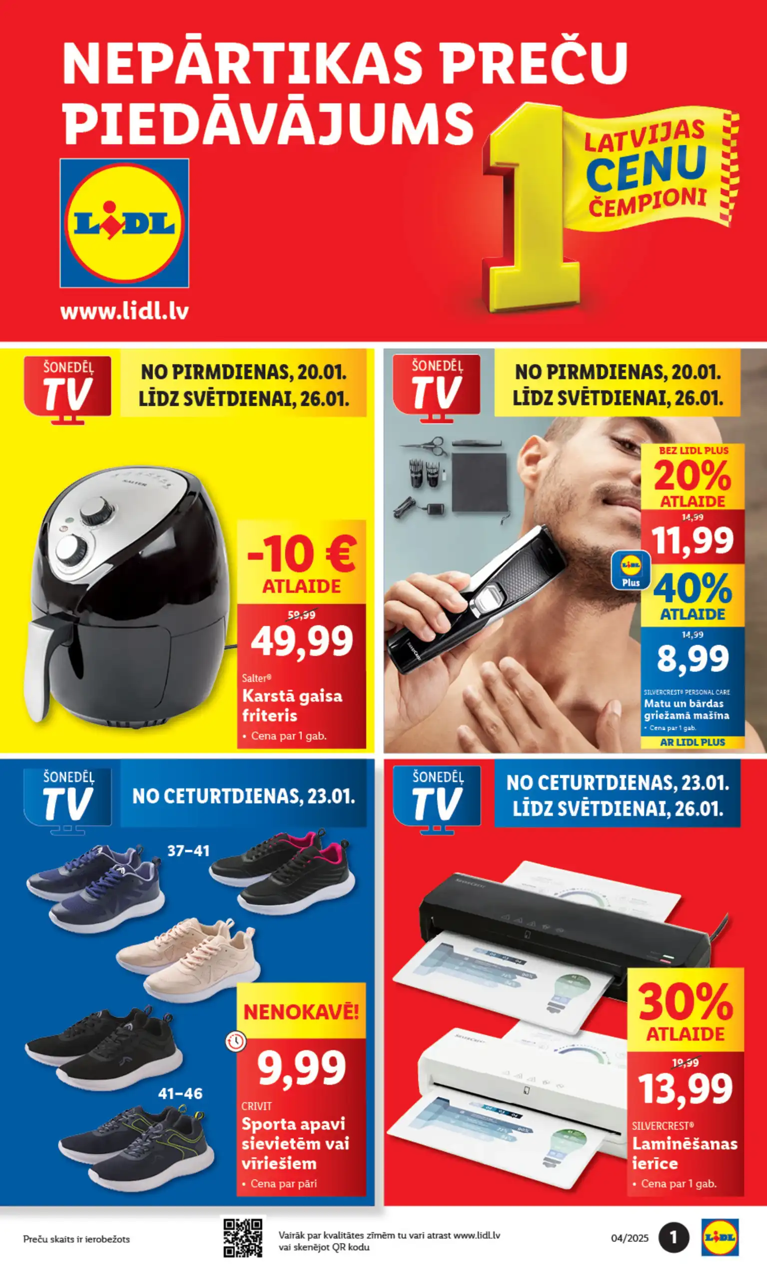 LIDL Nepārtikas 20-01-2025-26-01-2025 Page 1