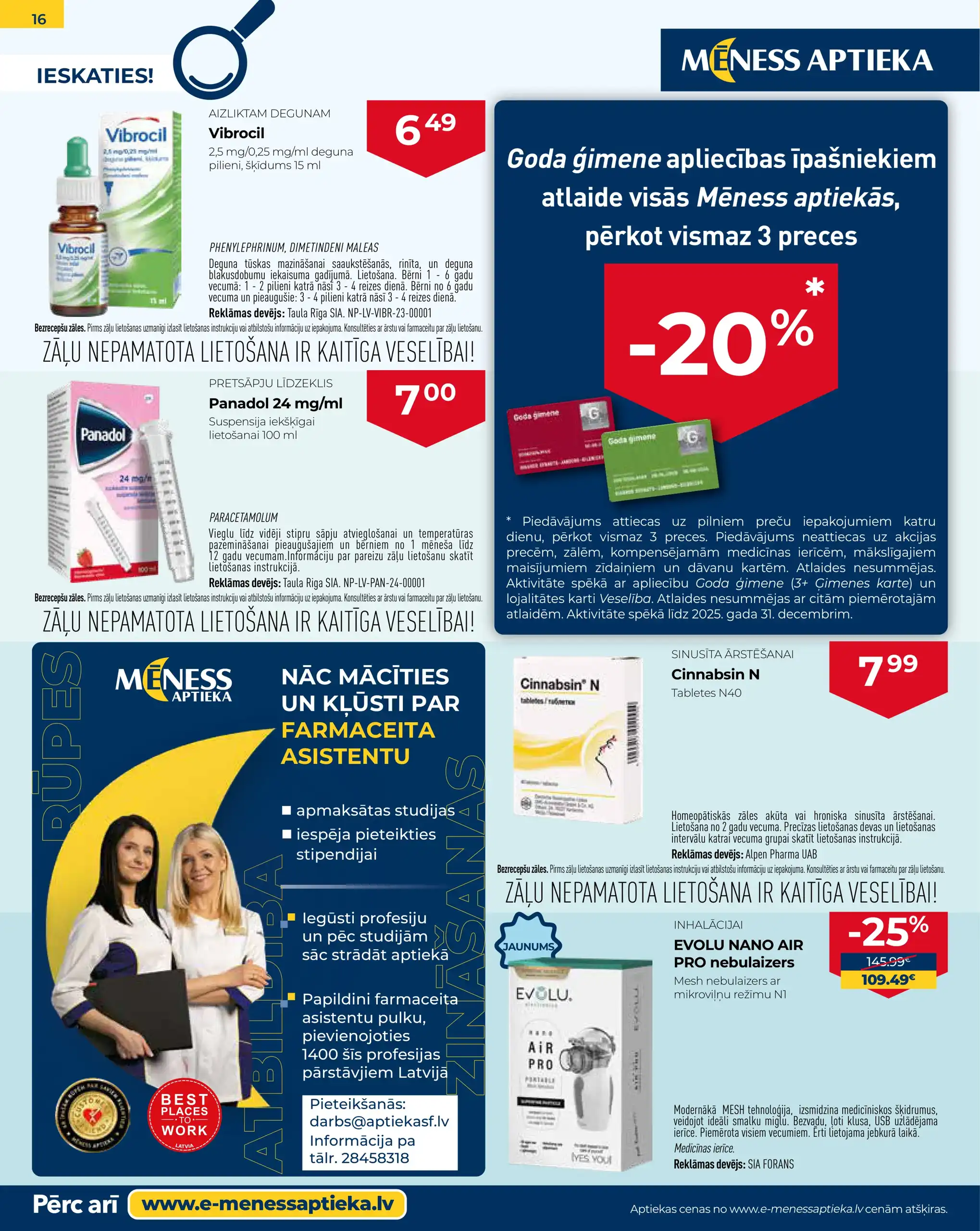 Mēness aptieka Akcijas Buklets un Īpašie Piedāvājumi - VisiBukleti.lv