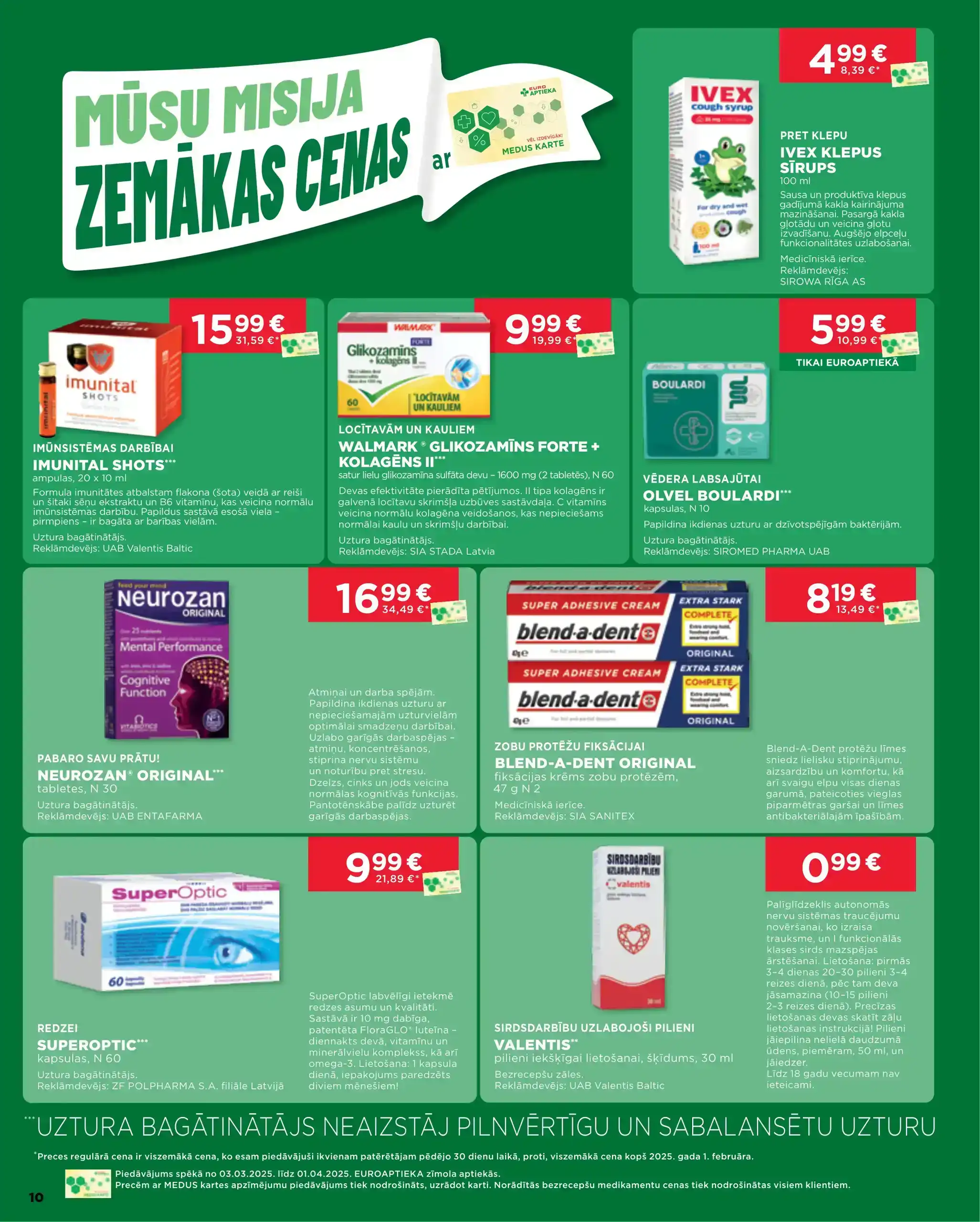 EUROAPTIEKA 03-03-2025-01-04-2025 Page 10