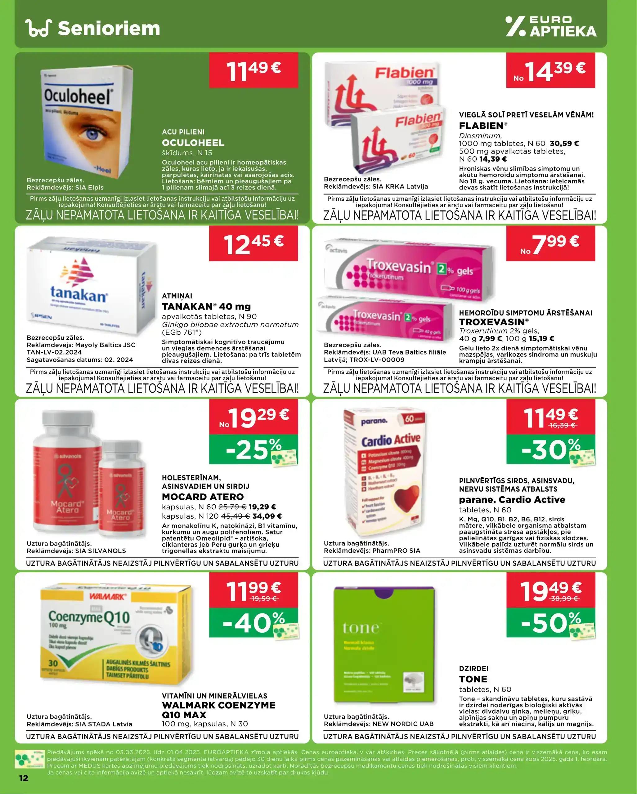 EUROAPTIEKA 03-03-2025-01-04-2025 Page 12