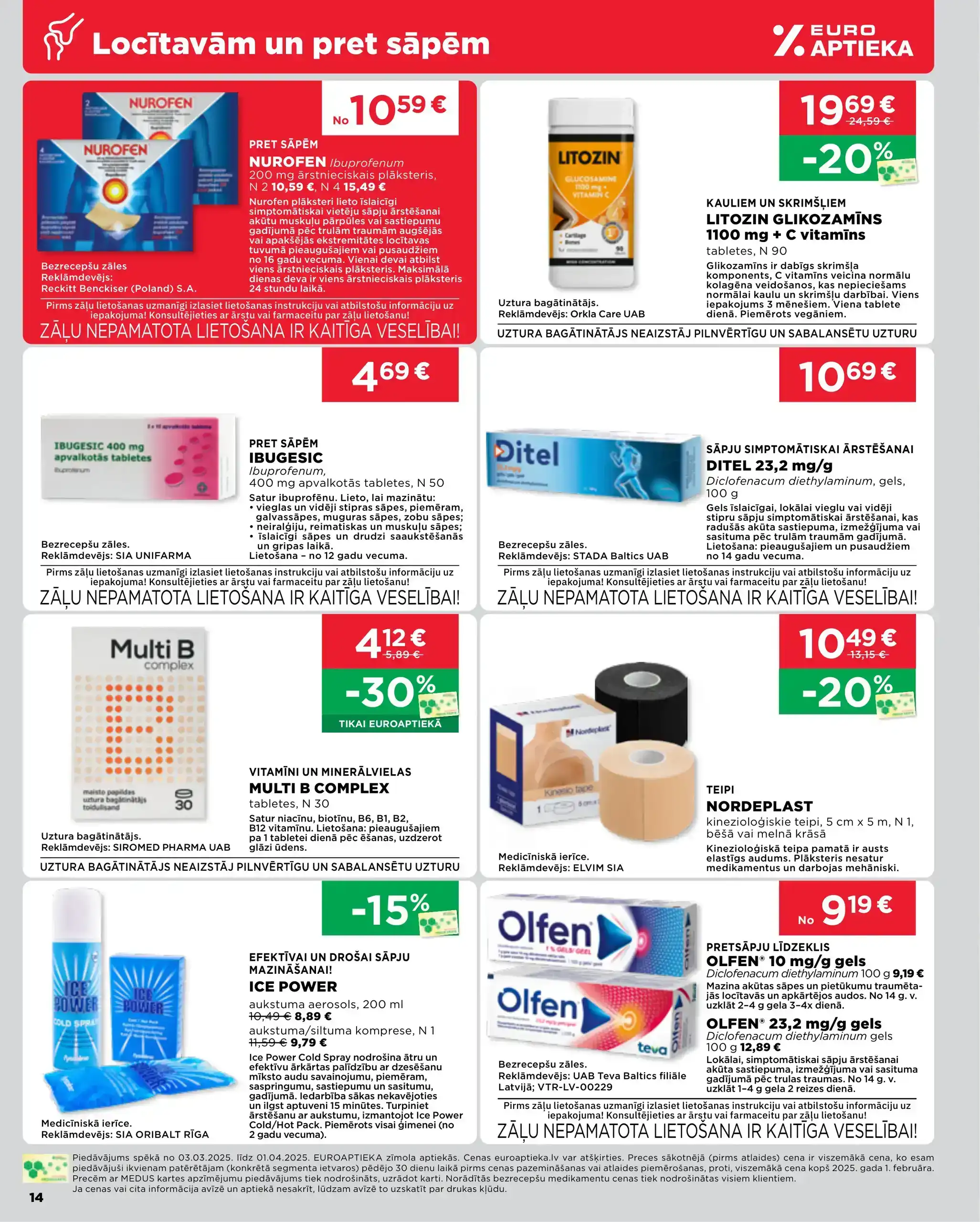 EUROAPTIEKA 03-03-2025-01-04-2025 Page 14
