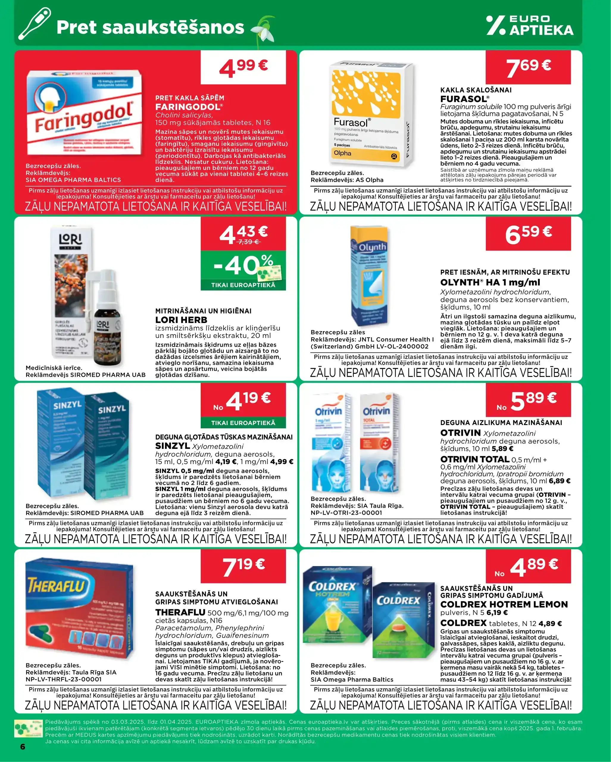 EUROAPTIEKA 03-03-2025-01-04-2025 Page 6
