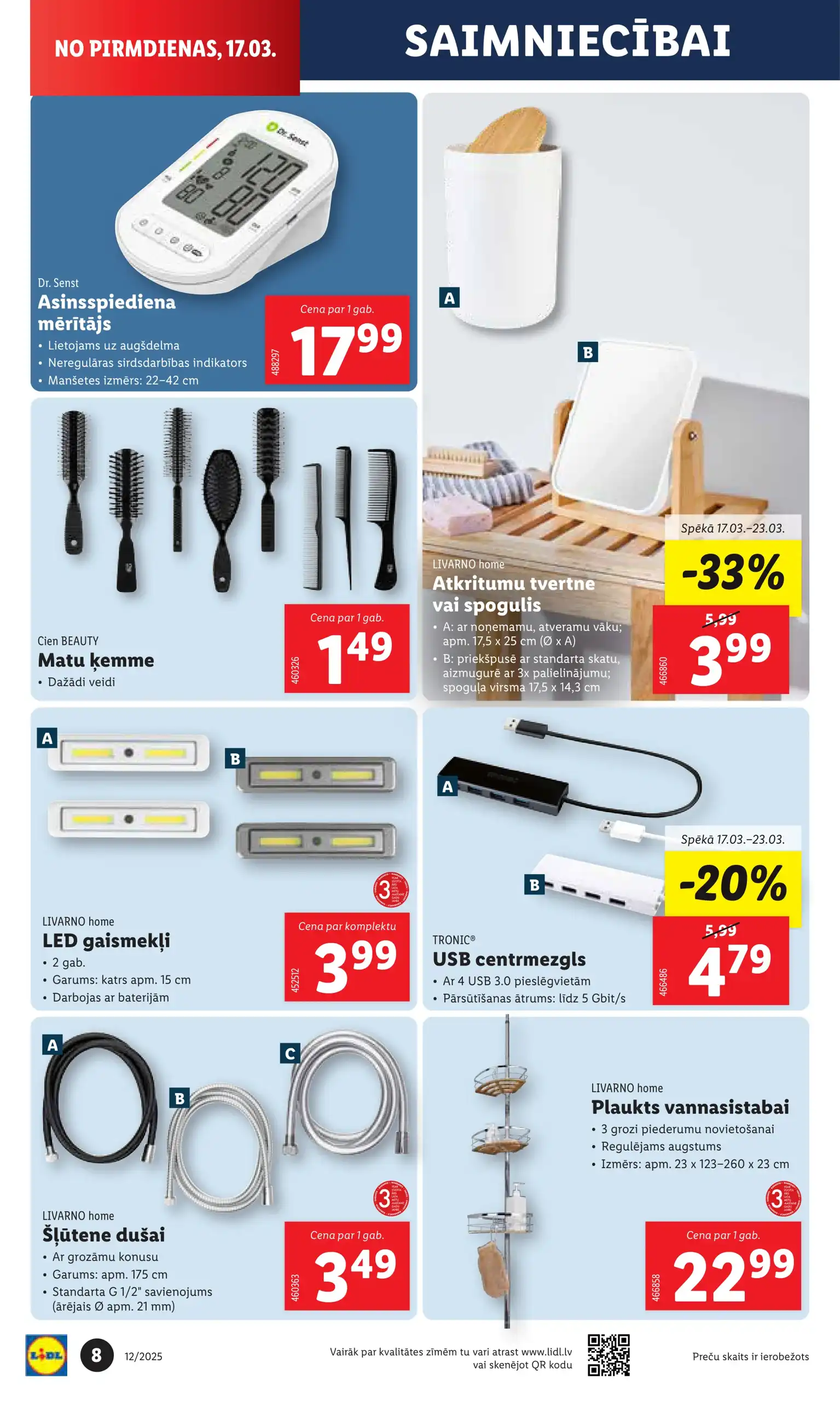 LIDL Nepārtikas 17-03-2025-23-03-2025 Page 8