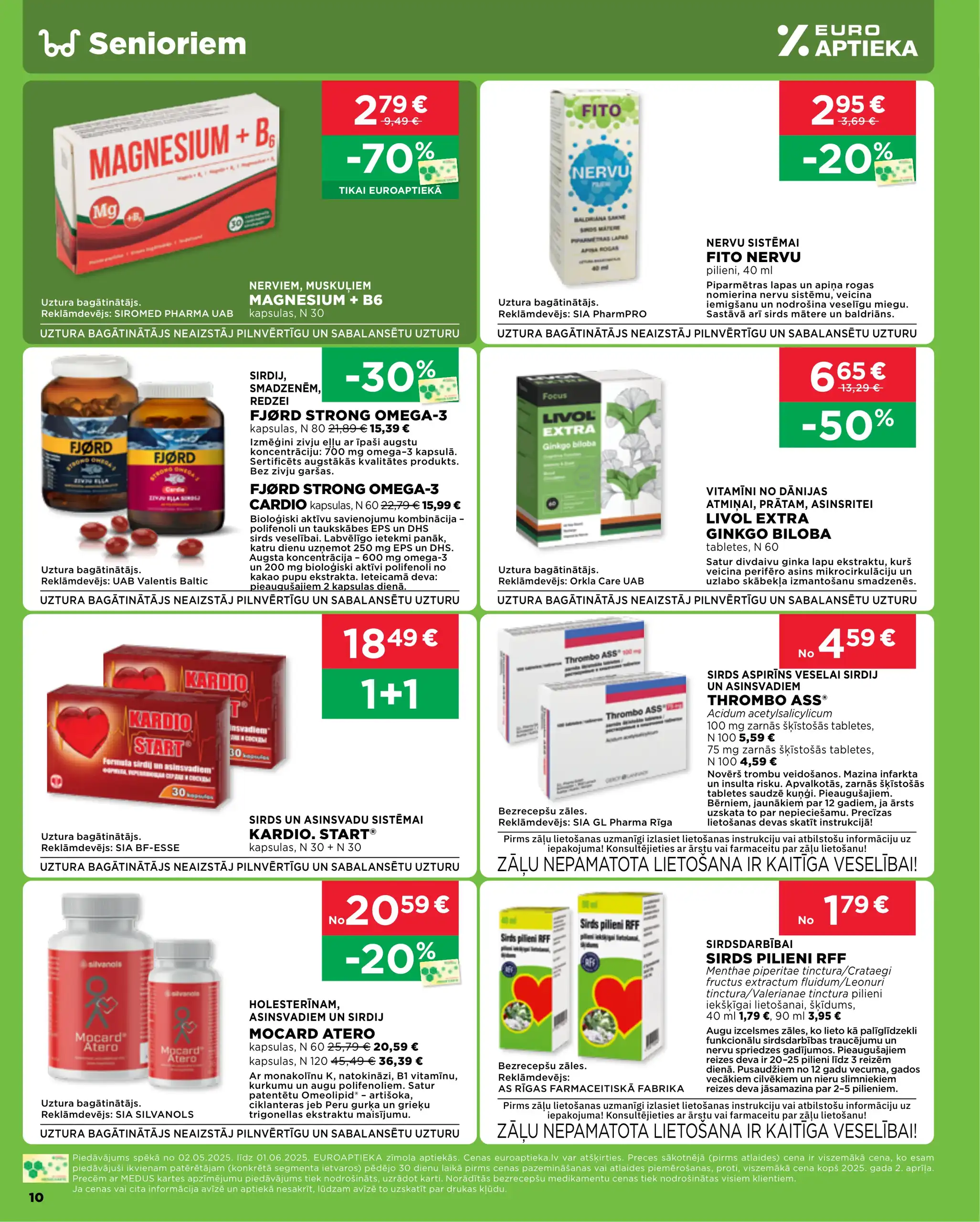 EUROAPTIEKA 02-05-2025-01-06-2025 Page 10
