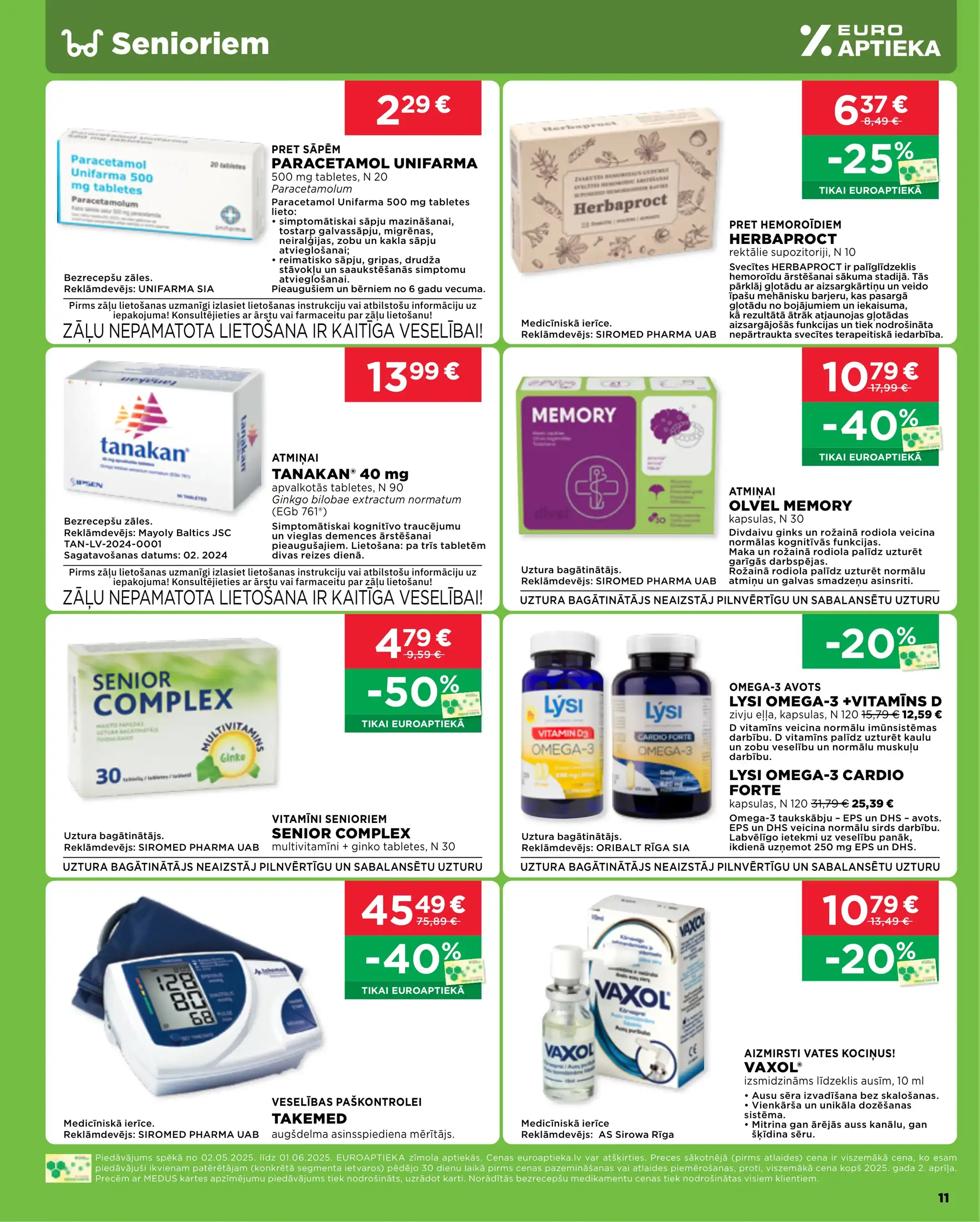EUROAPTIEKA 02-05-2025-01-06-2025 Page 11
