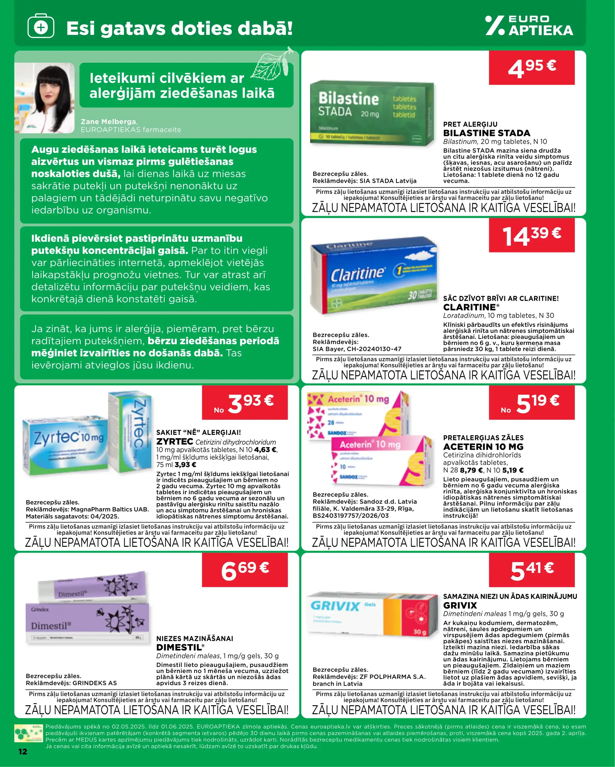 EUROAPTIEKA 02-05-2025-01-06-2025 Page 12