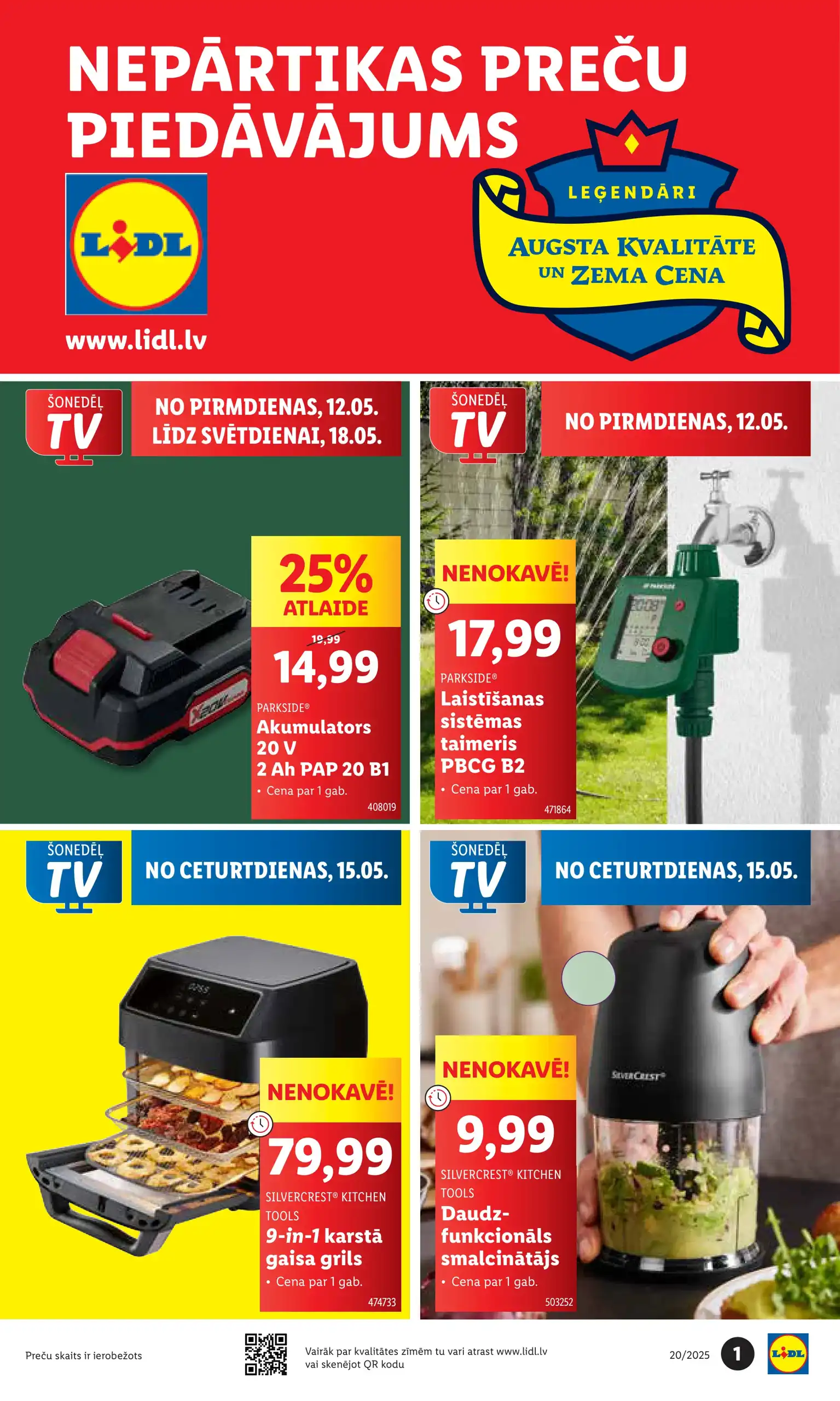 LIDL Nepārtikas 12-05-2025-18-05-2025 Page 1