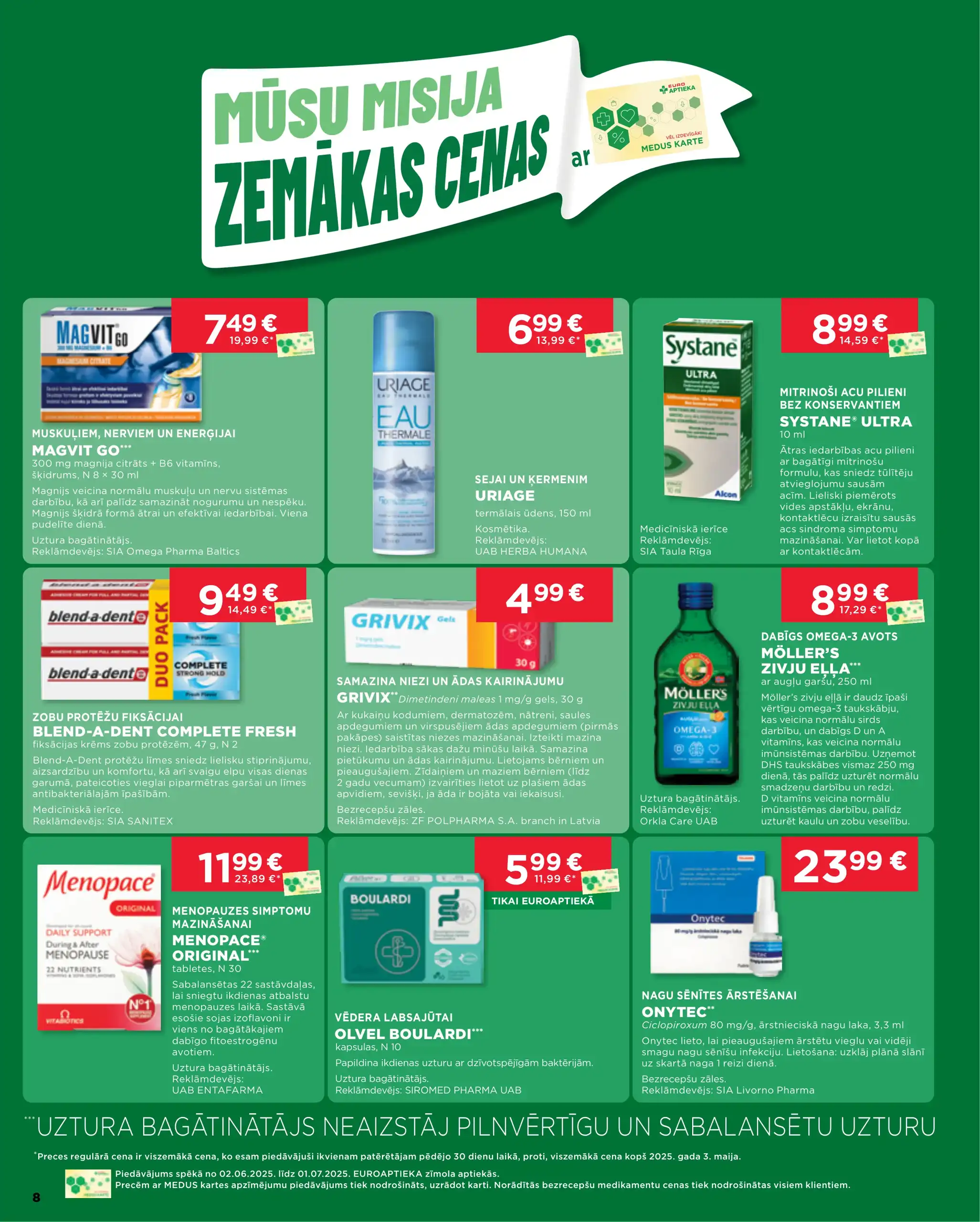 EUROAPTIEKA 02-06-2025-01-07-2025 Page 8