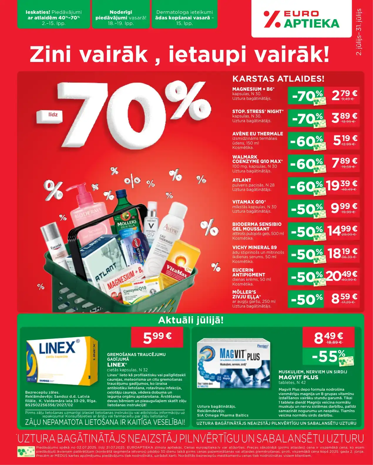 EUROAPTIEKA 02-07-2025-31-07-2025 Page 1