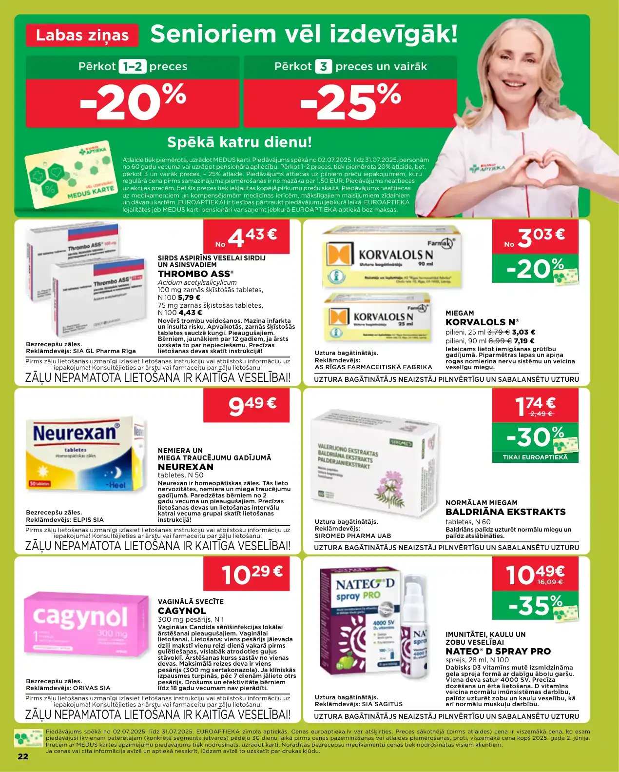 EUROAPTIEKA 02-07-2025-31-07-2025 Page 22