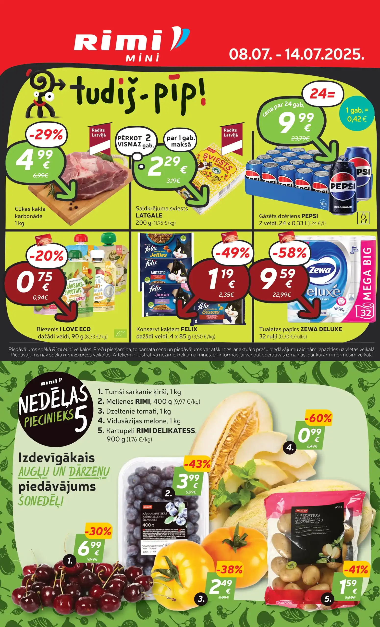 Mini Rimi Elemental Rimi Akcijas Buklets un Īpašie Piedāvājumi - VisiBukleti.lv
