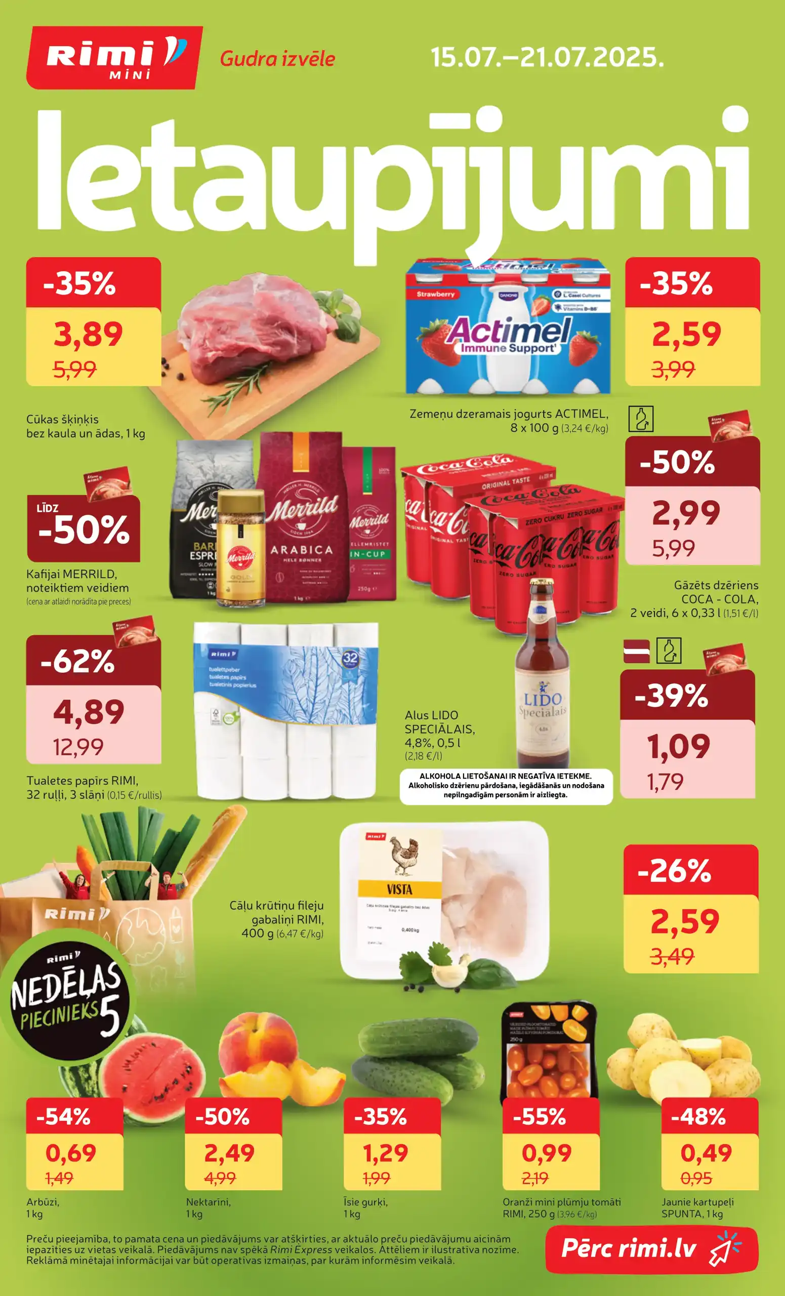 15min Rimi Rimi Akcijas Buklets un Īpašie Piedāvājumi - VisiBukleti.lv