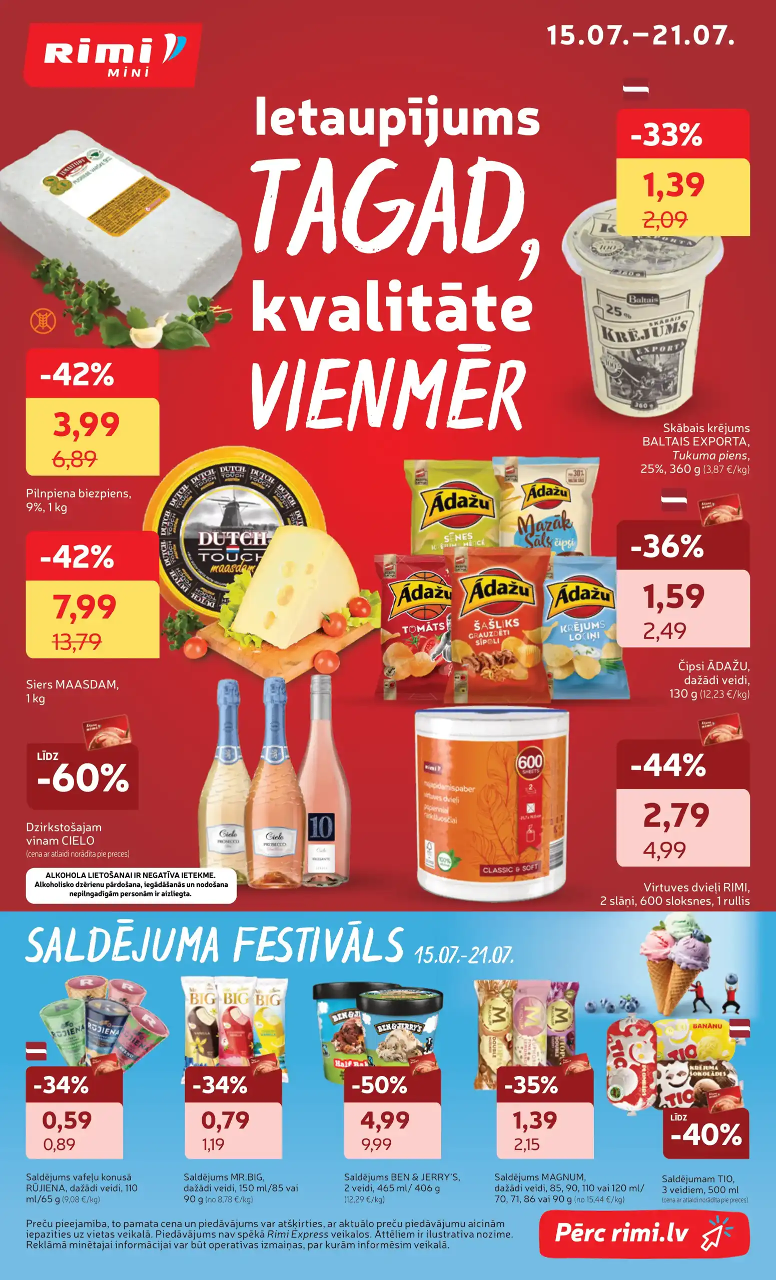 15min Rimi Rimi Akcijas Buklets un Īpašie Piedāvājumi - VisiBukleti.lv
