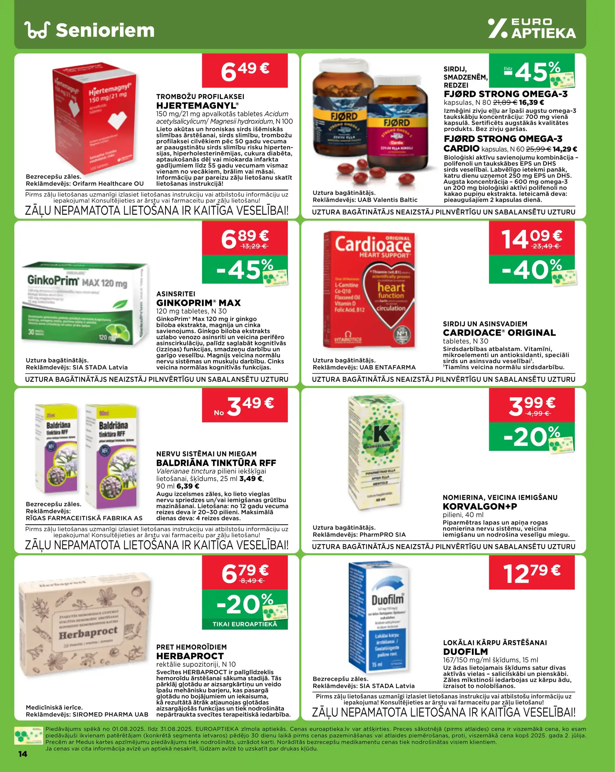 EUROAPTIEKA 01-08-2025-31-08-2025 Page 14