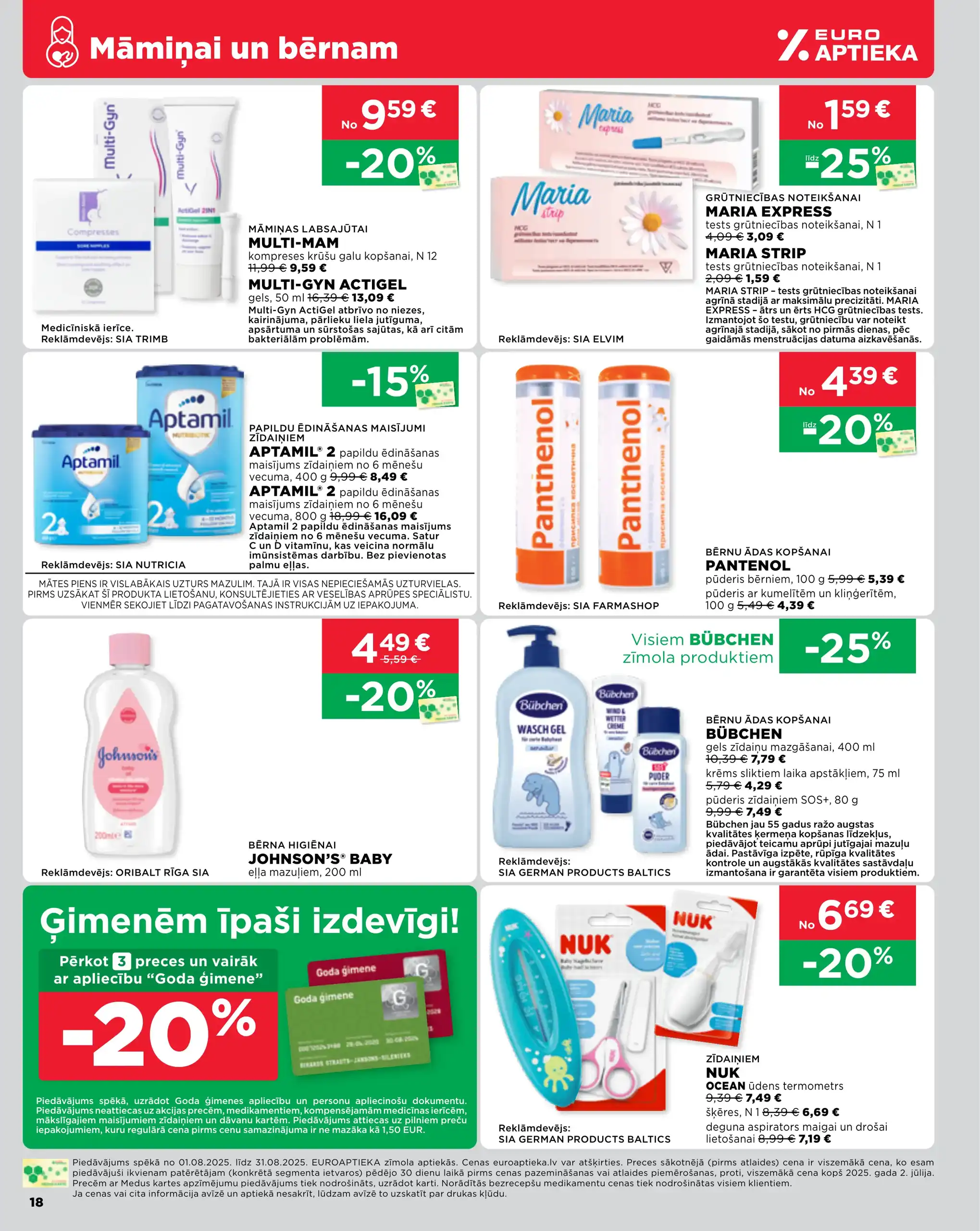 EUROAPTIEKA 01-08-2025-31-08-2025 Page 18