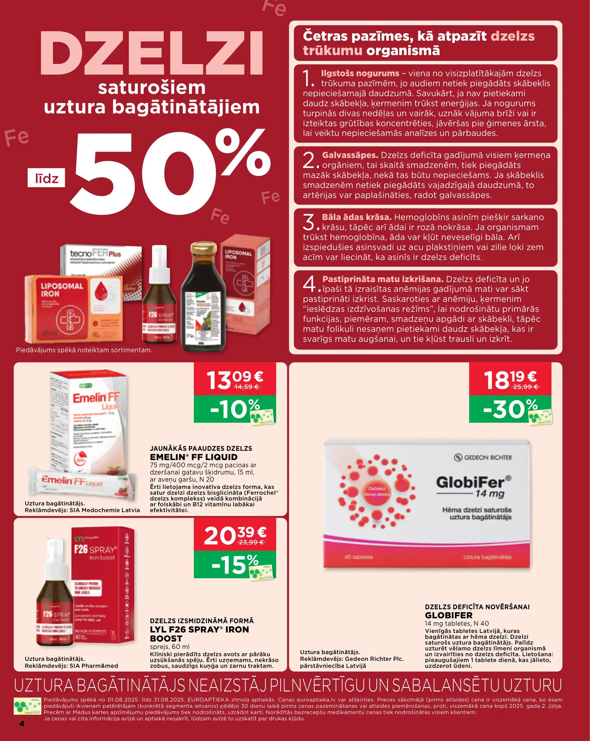 EUROAPTIEKA 01-08-2025-31-08-2025 Page 4