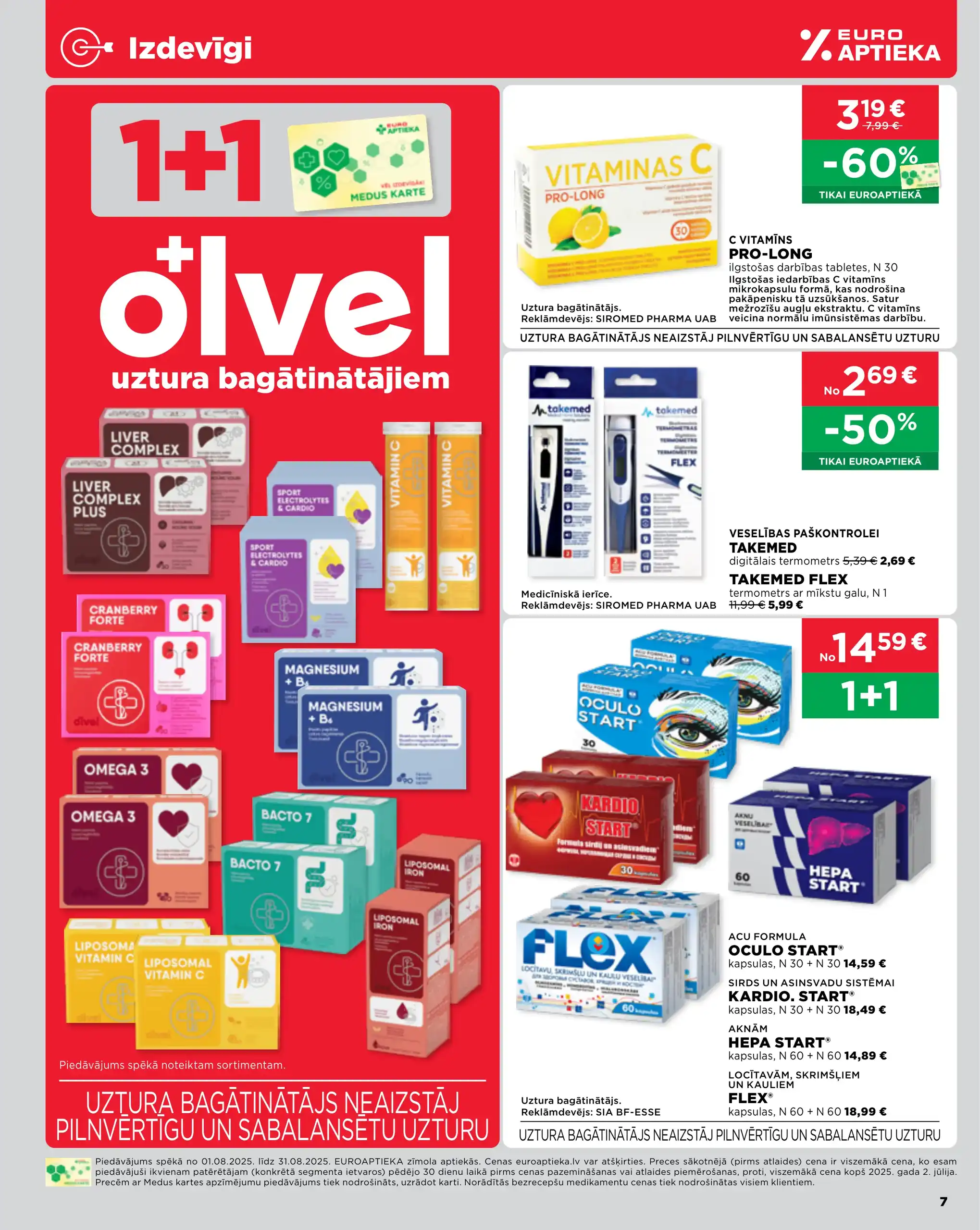 EUROAPTIEKA 01-08-2025-31-08-2025 Page 7