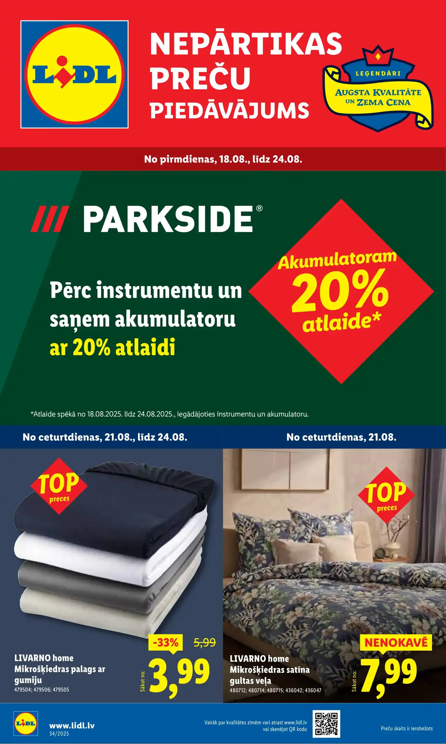 LIDL Nepārtikas 18-08-2025-24-08-2025 Page 1