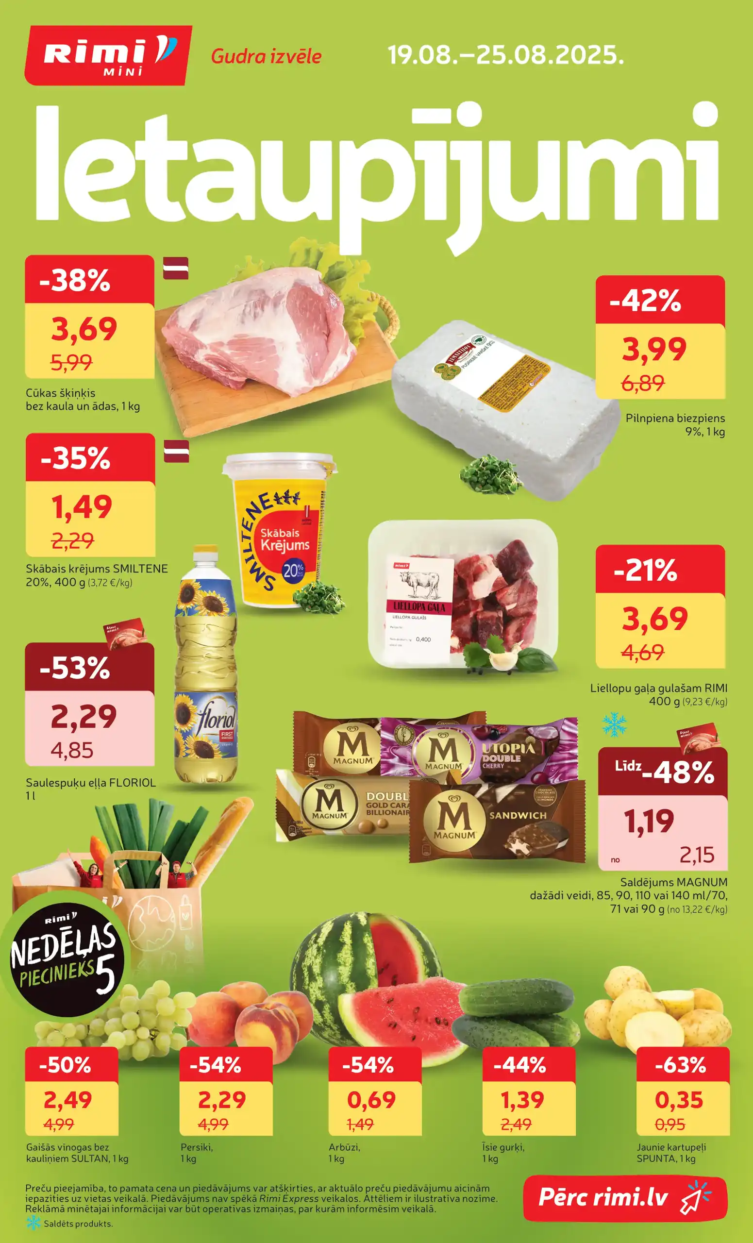Mini Rimi Rimi Akcijas Buklets un Īpašie Piedāvājumi - VisiBukleti.lv