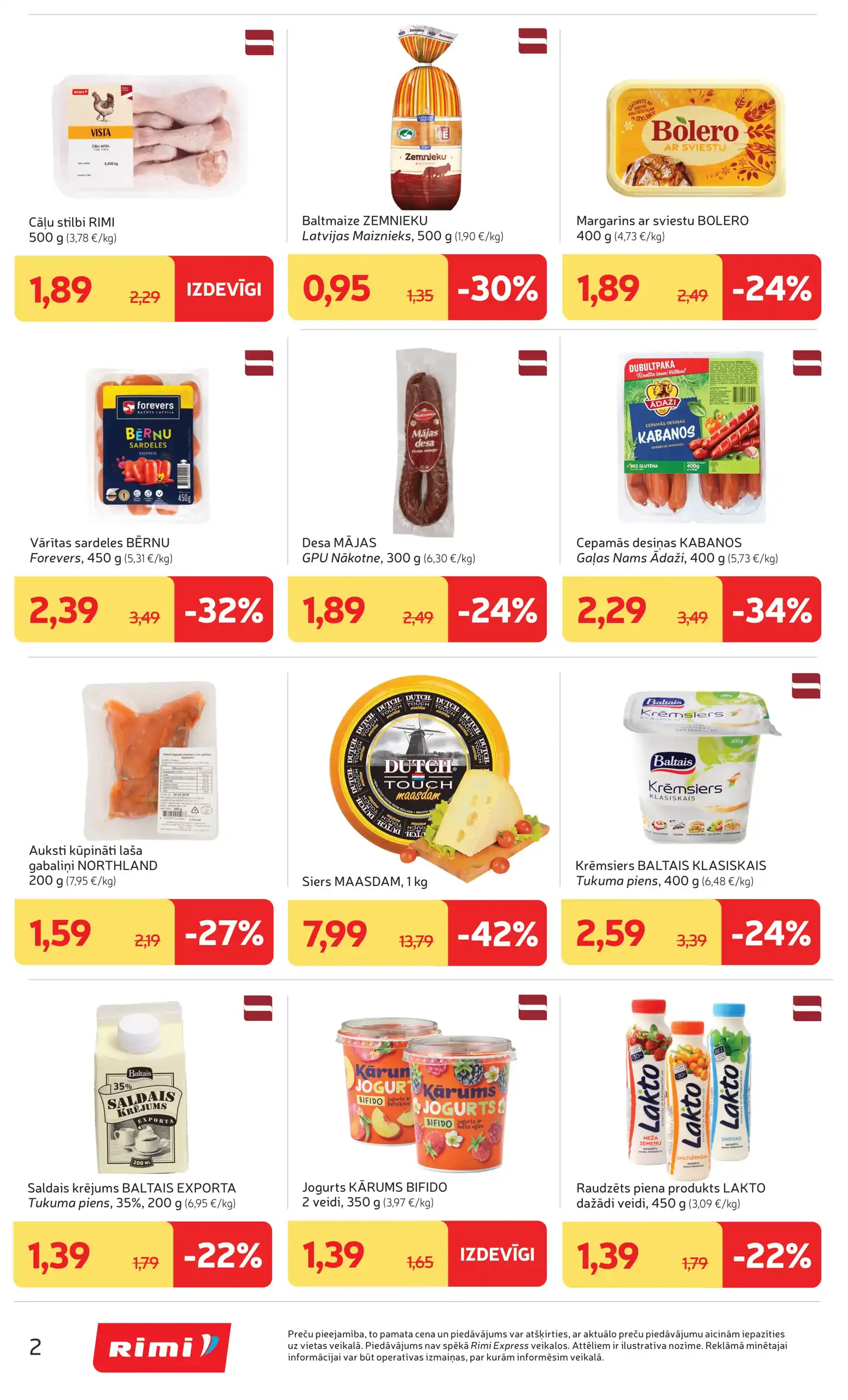 Rimi Rimi Rimi Akcijas Buklets un Īpašie Piedāvājumi - VisiBukleti.lv