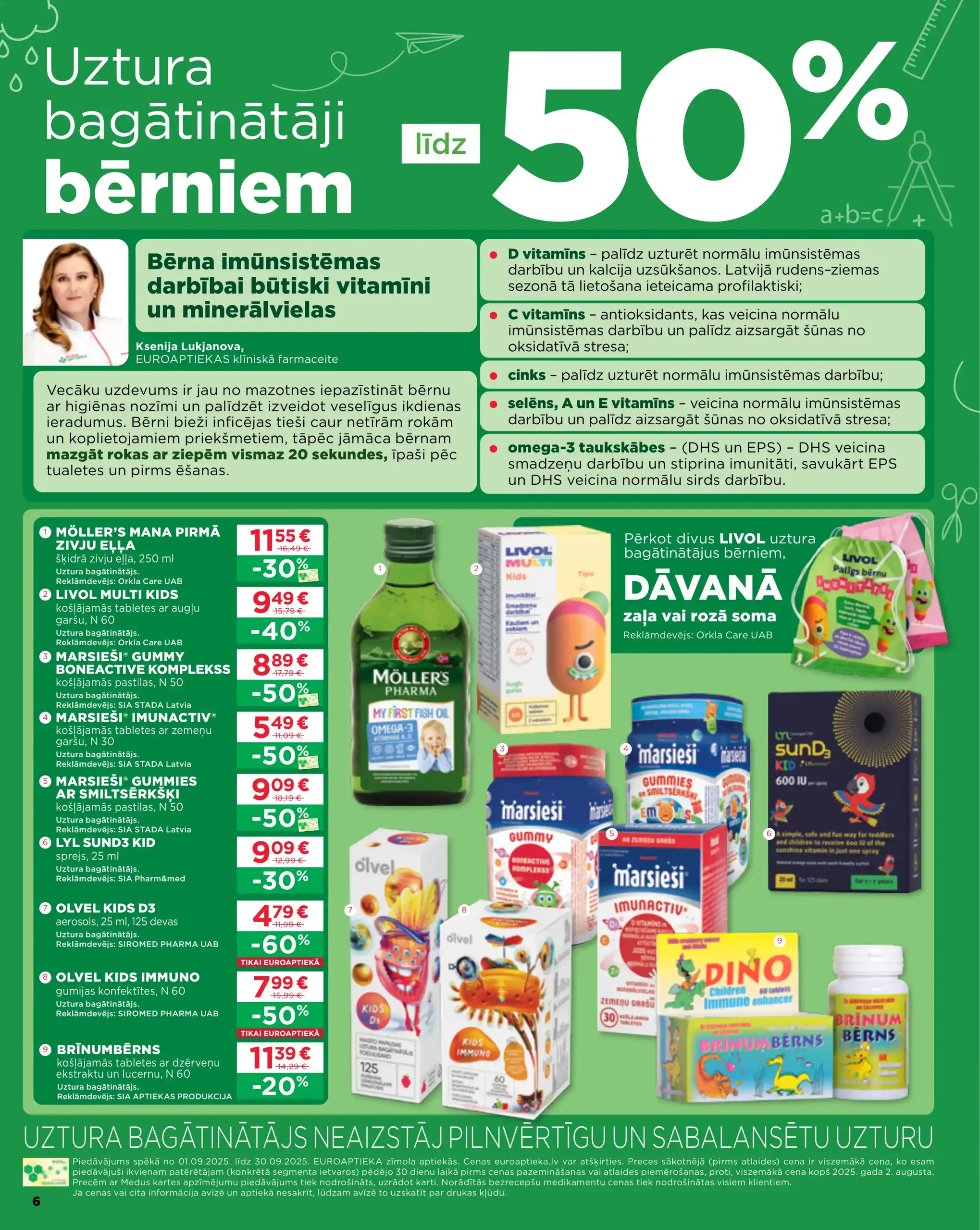 EUROAPTIEKA 01-09-2025-30-09-2025 Page 6