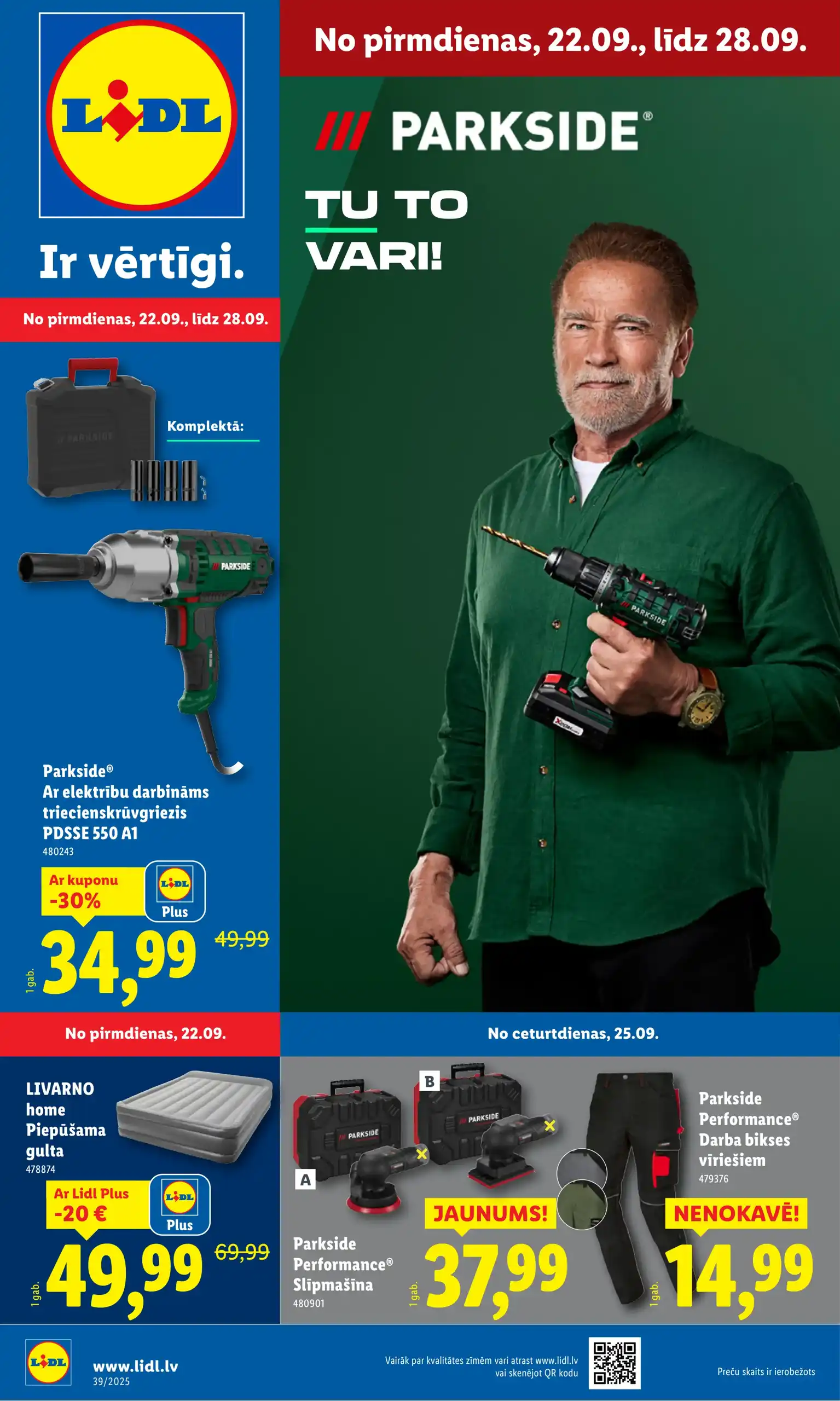 LIDL Nepārtikas 22-09-2025-28-09-2025 Page 1