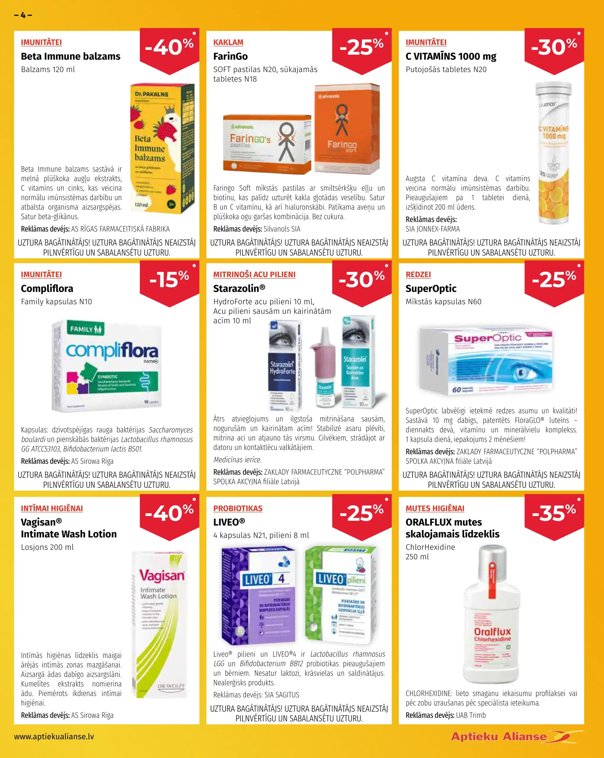 Aptieku Alianse 01-10-2025-31-10-2025 Page 4
