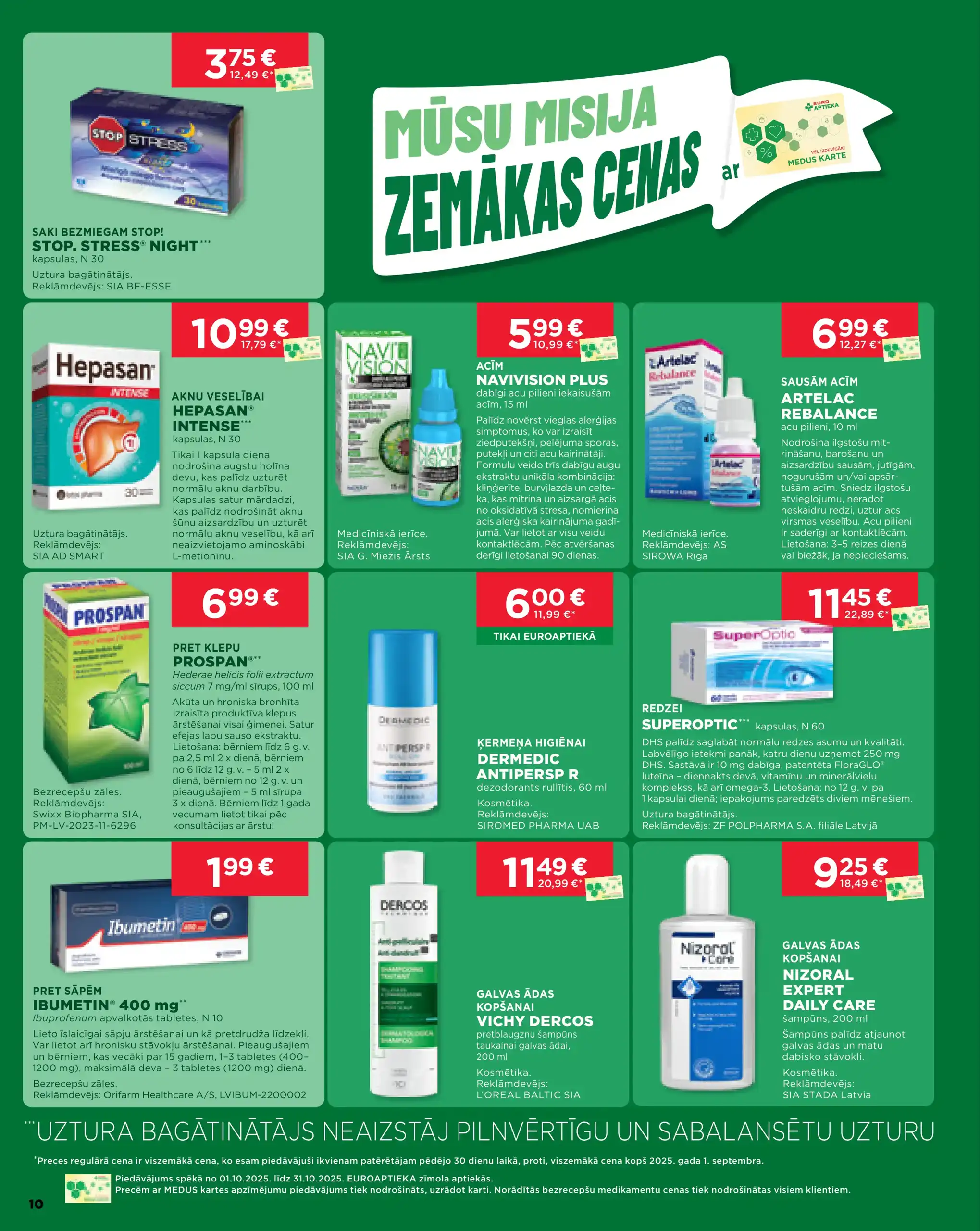 EUROAPTIEKA 01-10-2025-31-10-2025 Page 10