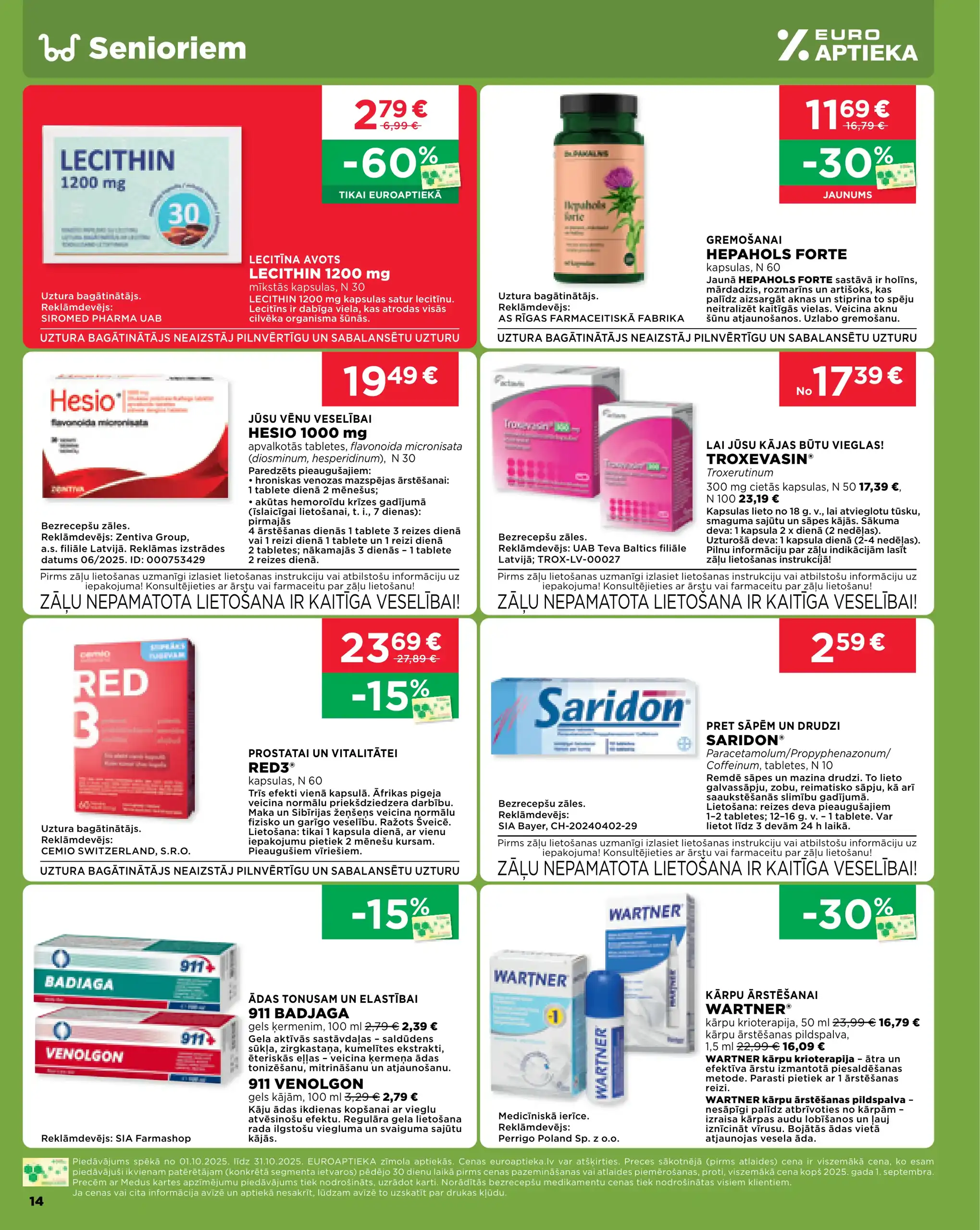 EUROAPTIEKA 01-10-2025-31-10-2025 Page 14