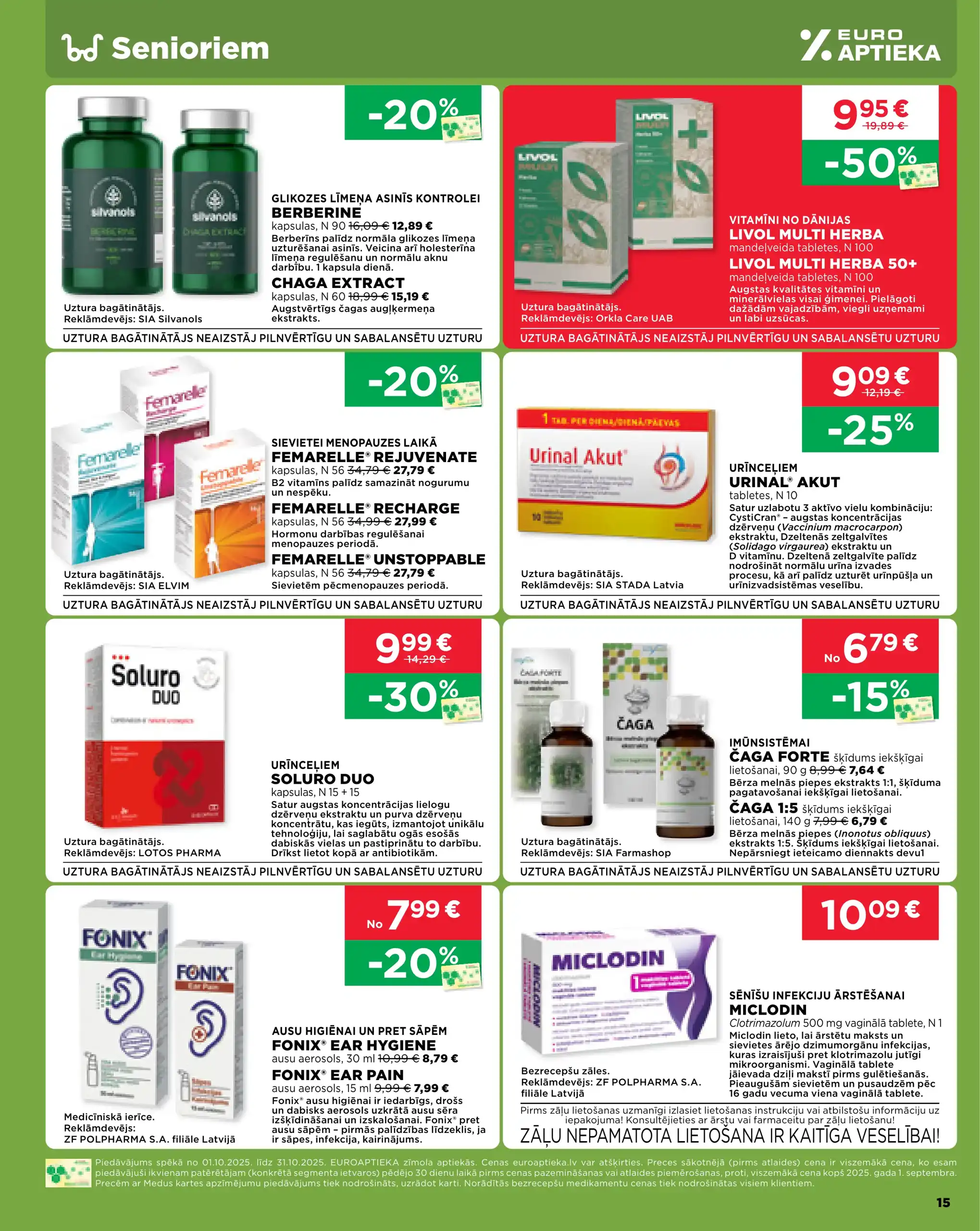EUROAPTIEKA 01-10-2025-31-10-2025 Page 15