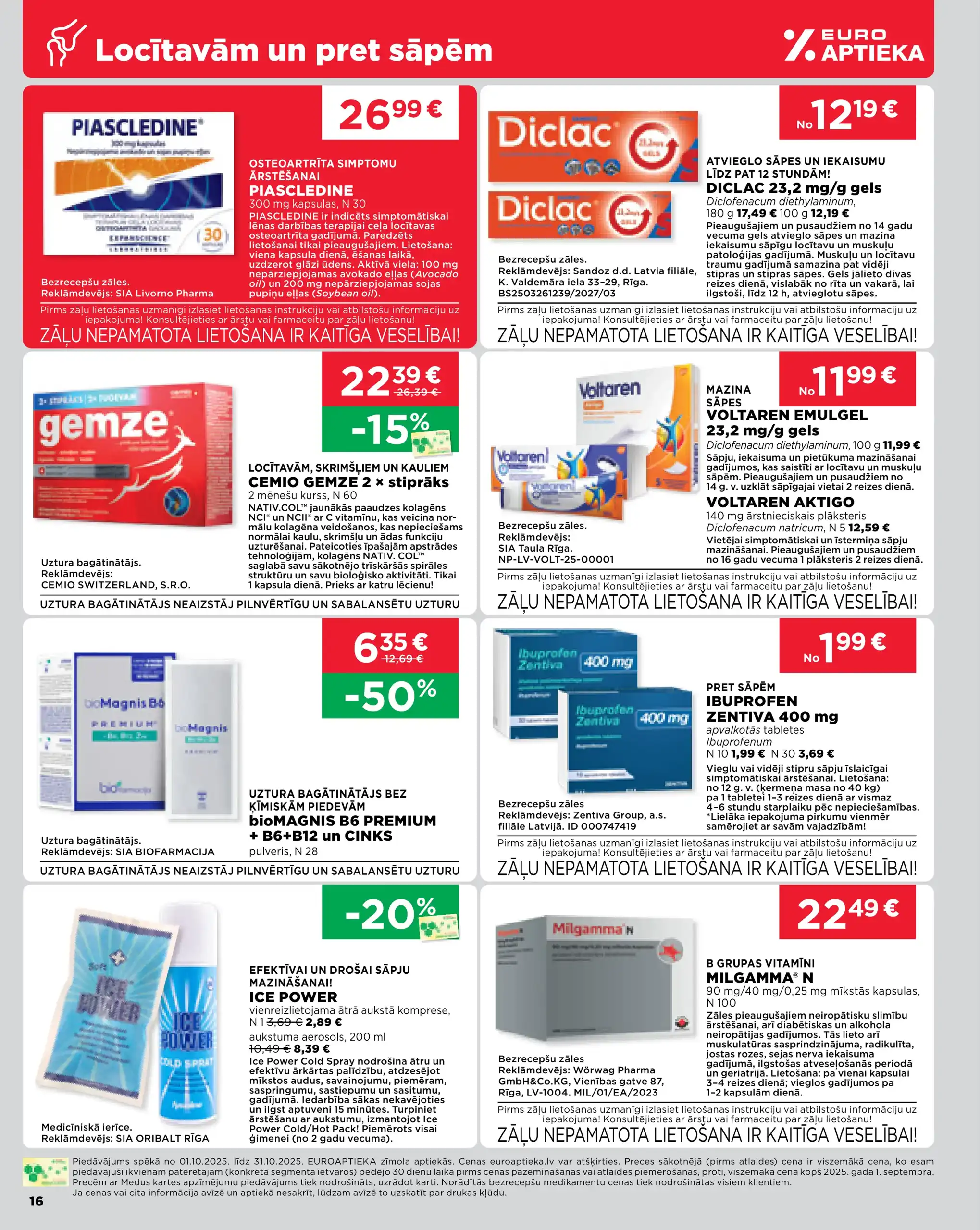EUROAPTIEKA 01-10-2025-31-10-2025 Page 16