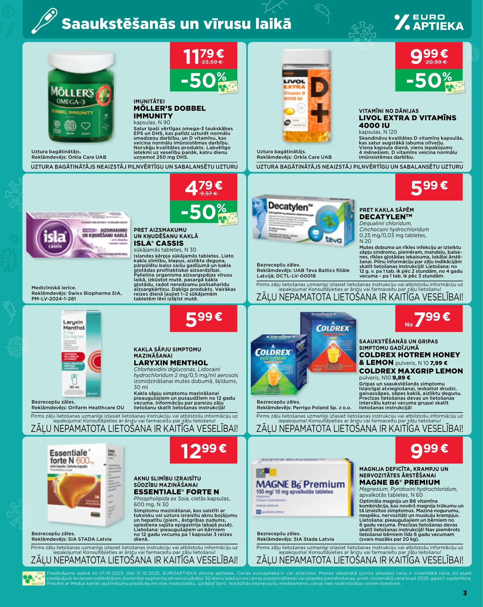 EUROAPTIEKA 01-10-2025-31-10-2025 Page 3