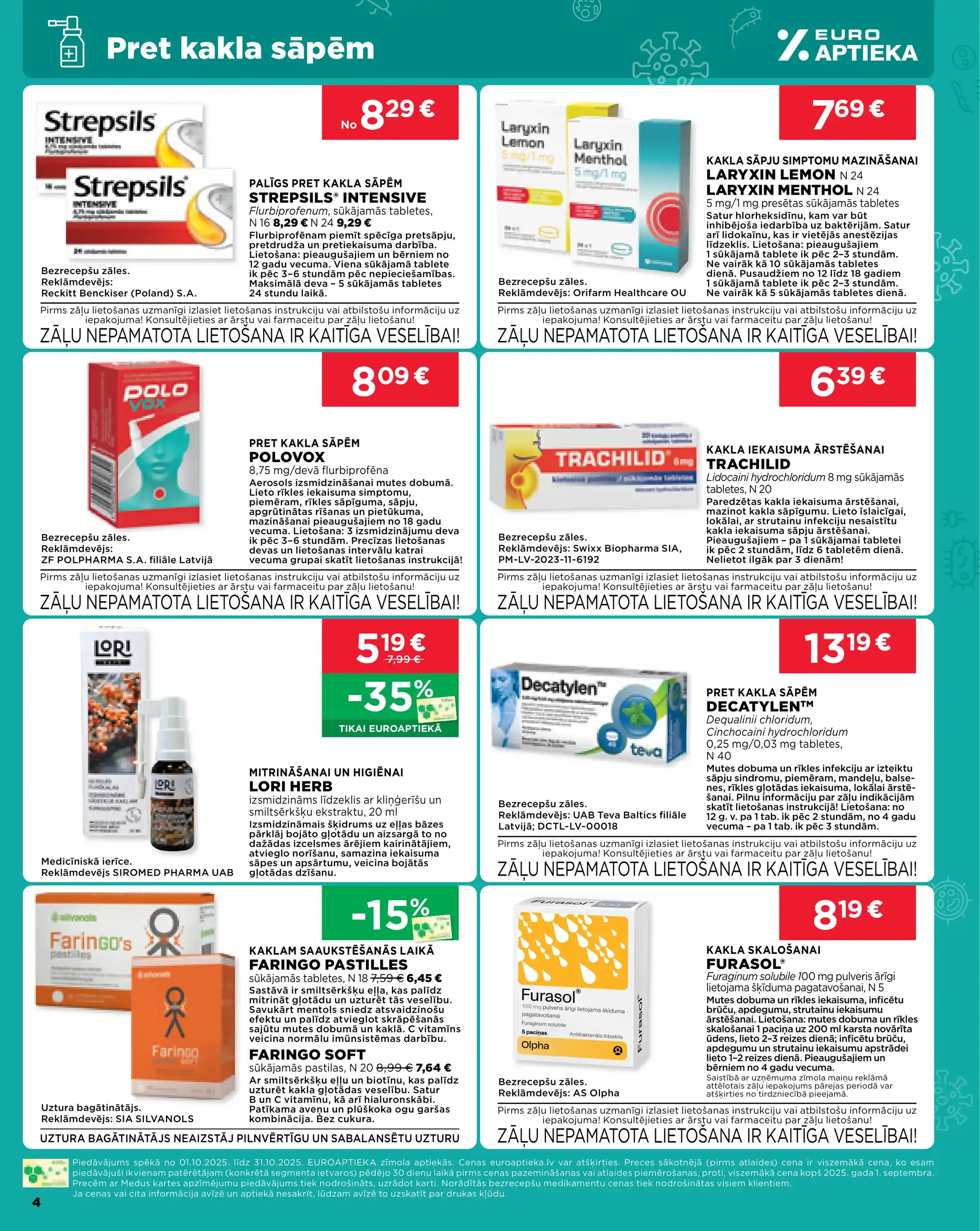 EUROAPTIEKA 01-10-2025-31-10-2025 Page 4