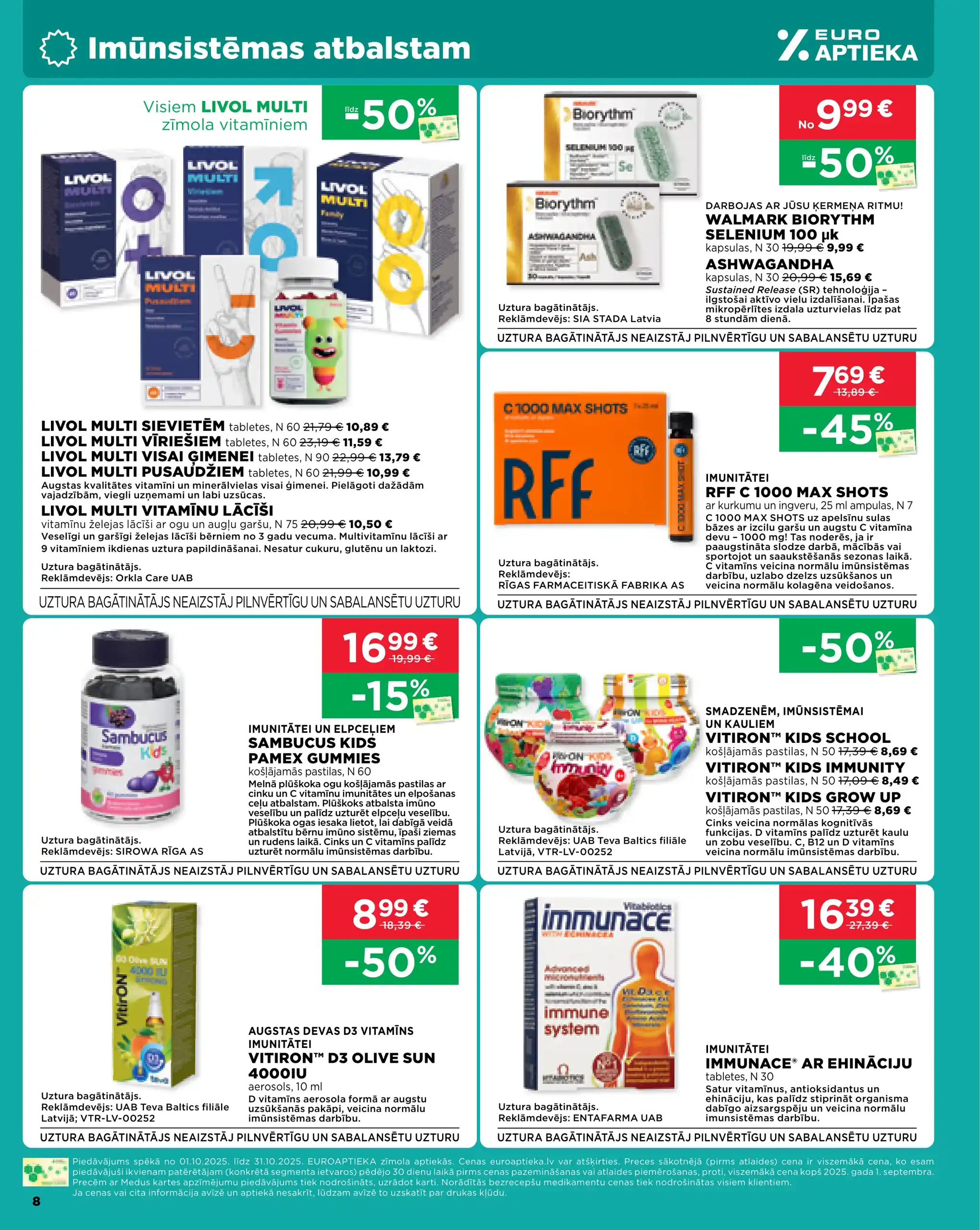 EUROAPTIEKA 01-10-2025-31-10-2025 Page 8