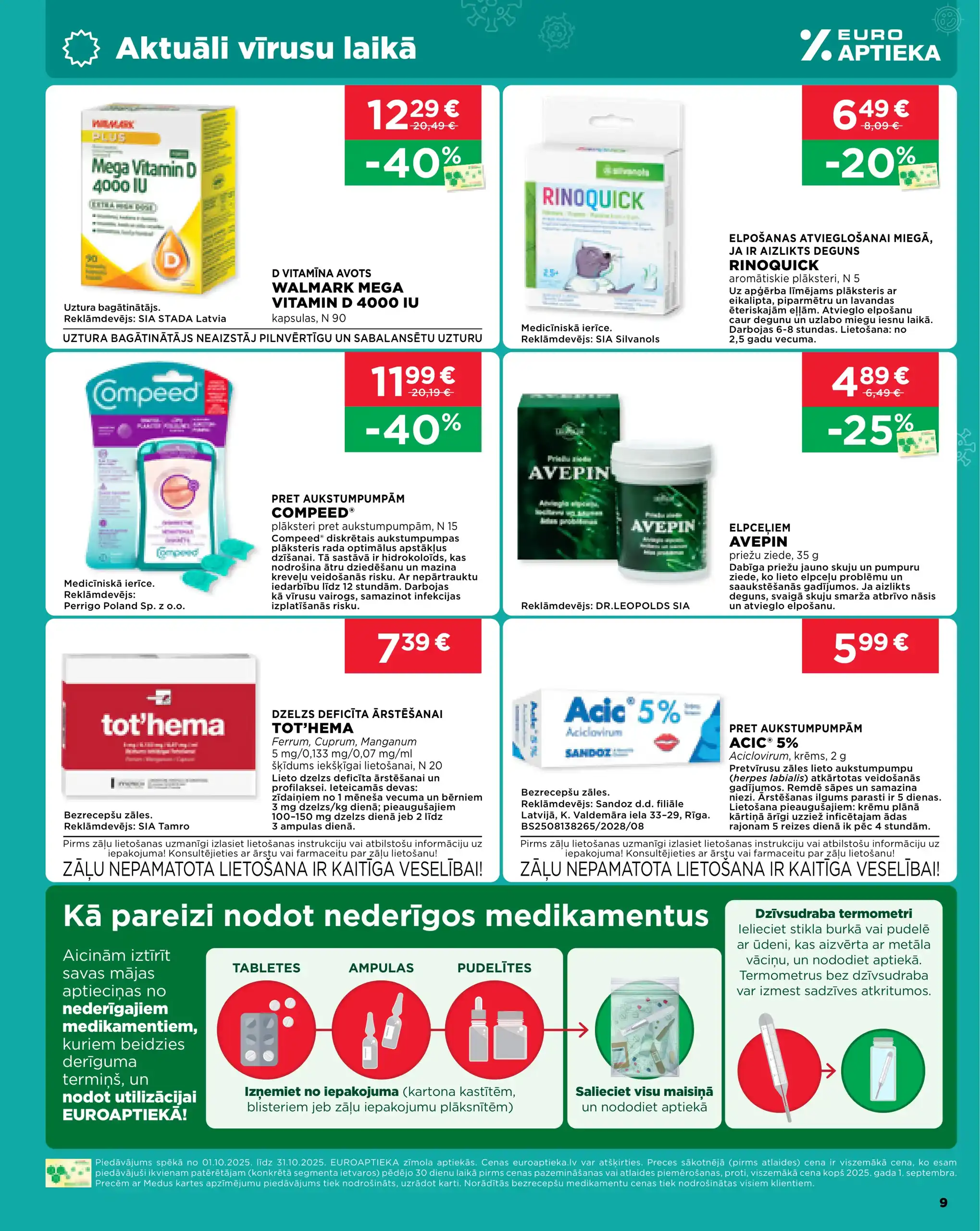 EUROAPTIEKA 01-10-2025-31-10-2025 Page 9
