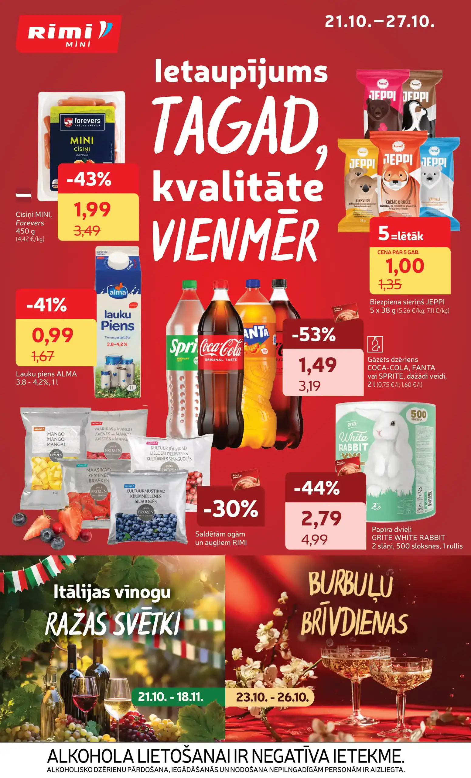 Mini Rimi Elemental Rimi Akcijas Buklets un Īpašie Piedāvājumi - VisiBukleti.lv