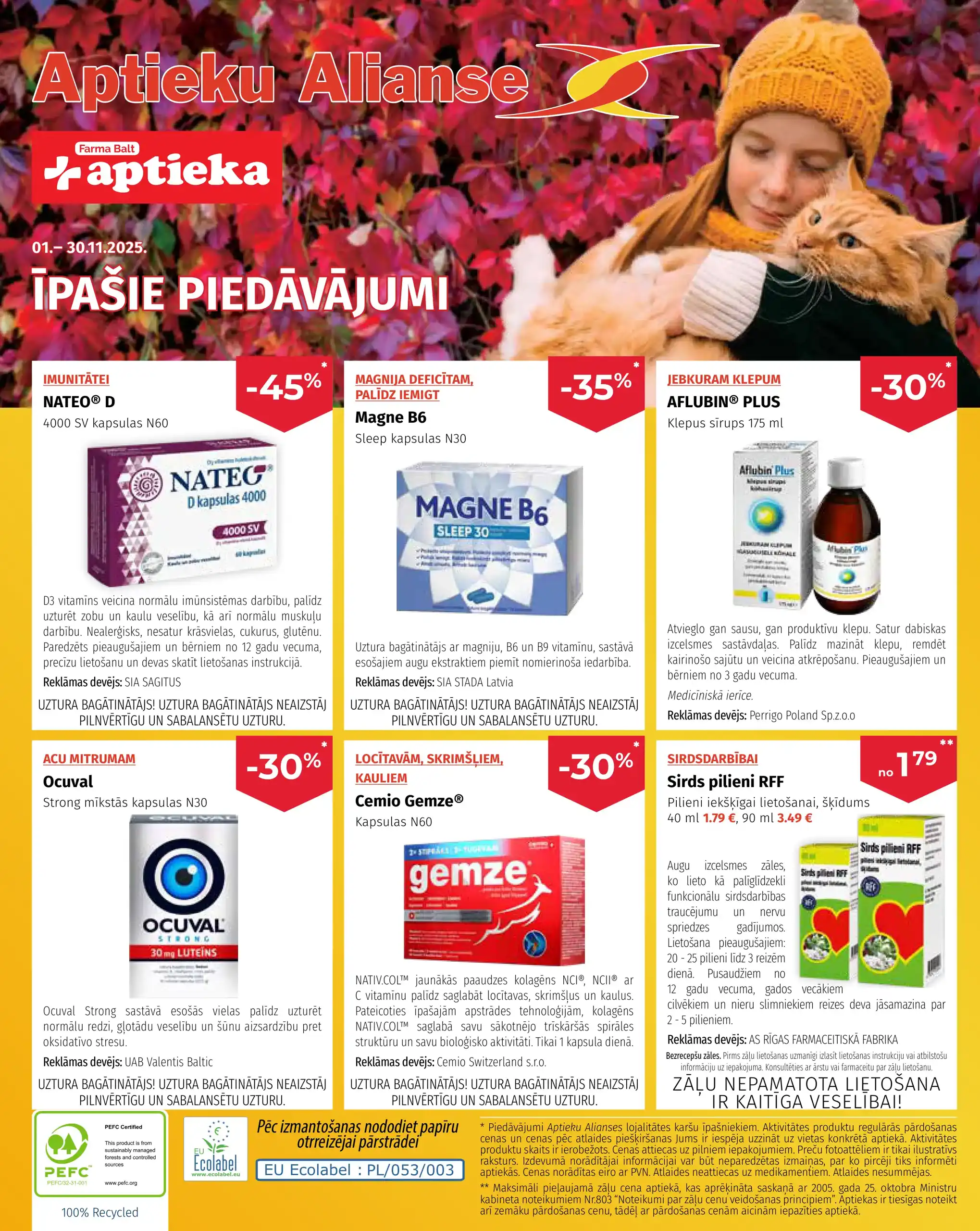 Aptieku Alianse 01-11-2025-30-11-2025 Page 1