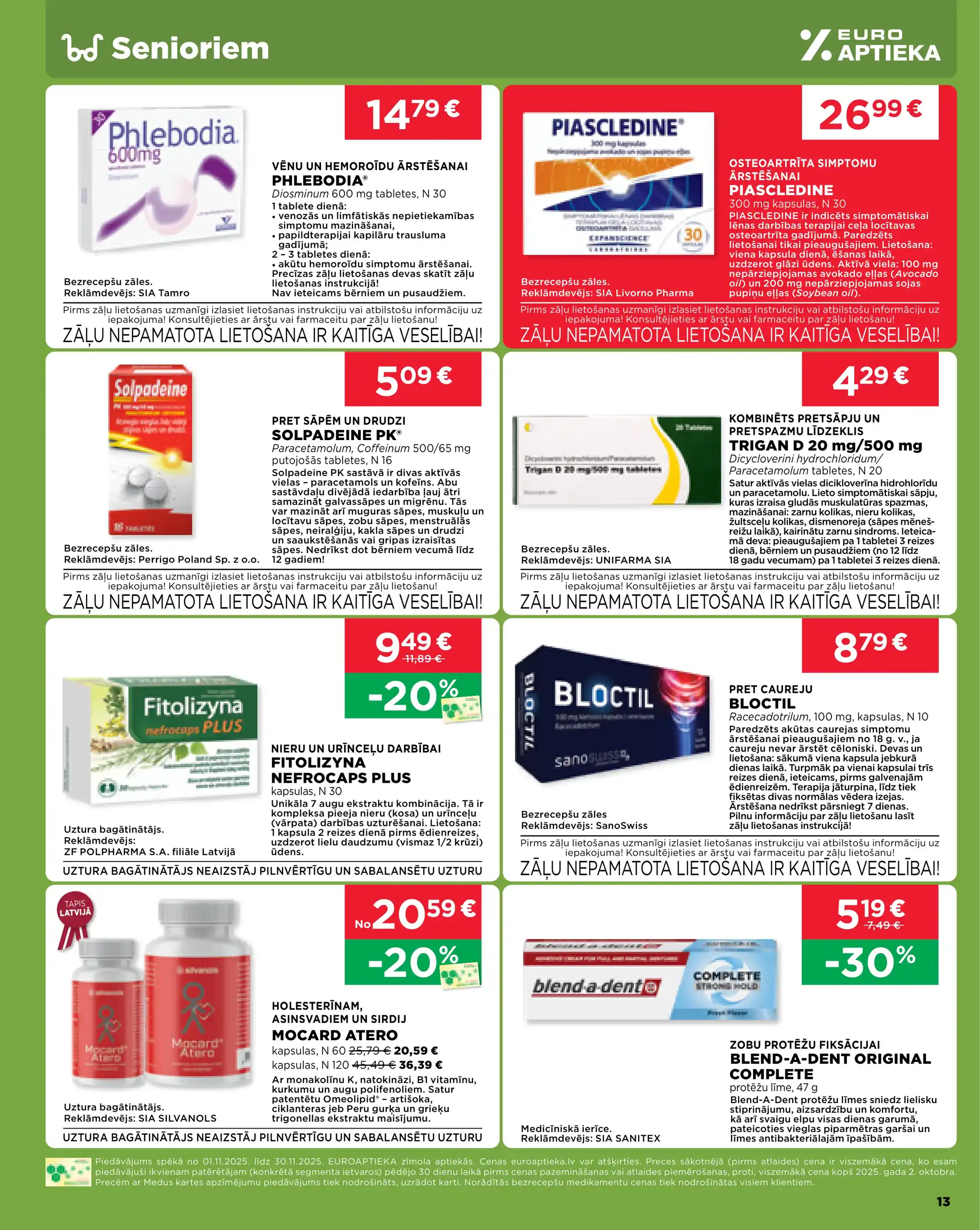 EUROAPTIEKA 01-11-2025-30-11-2025 Page 13